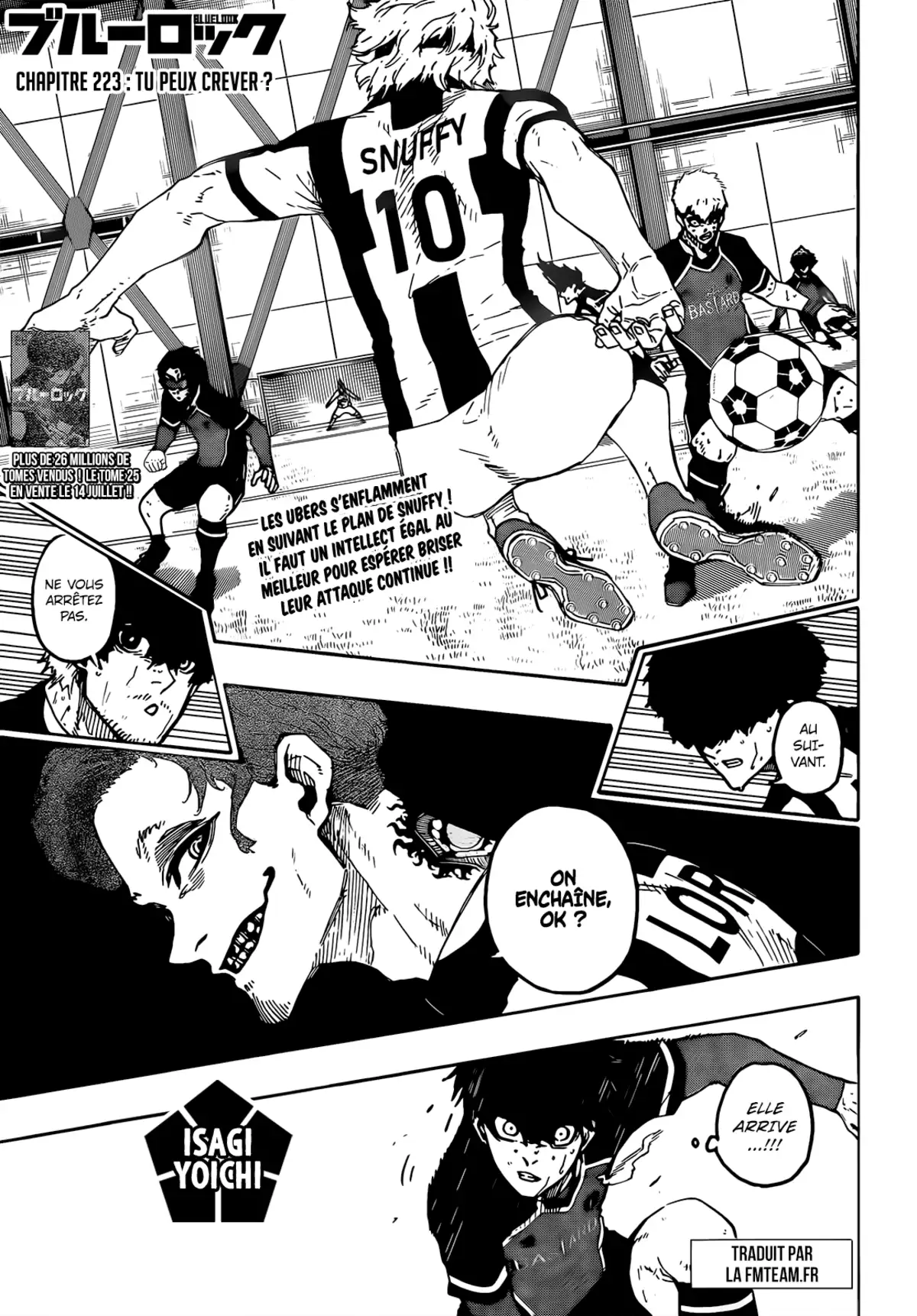 Blue Lock Chapitre 223 page 2