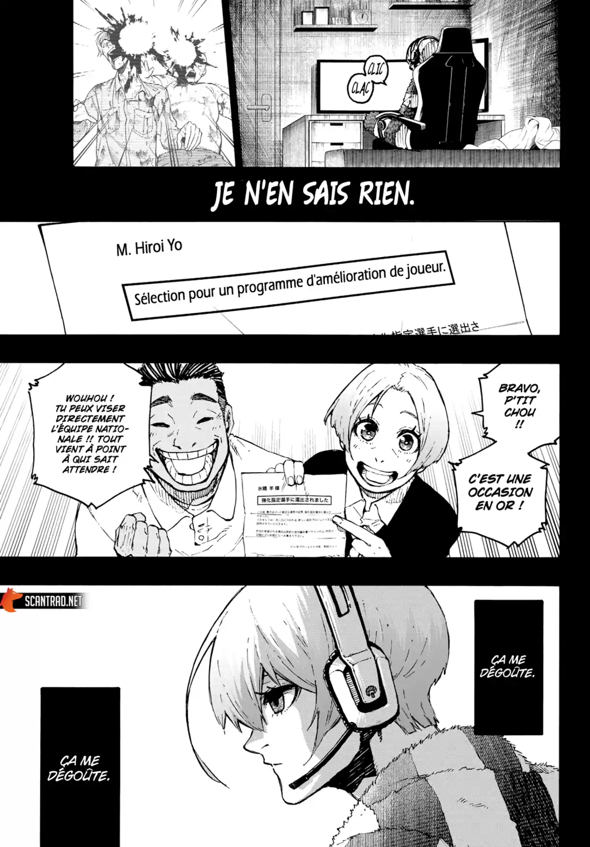 Blue Lock Chapitre 206 page 17