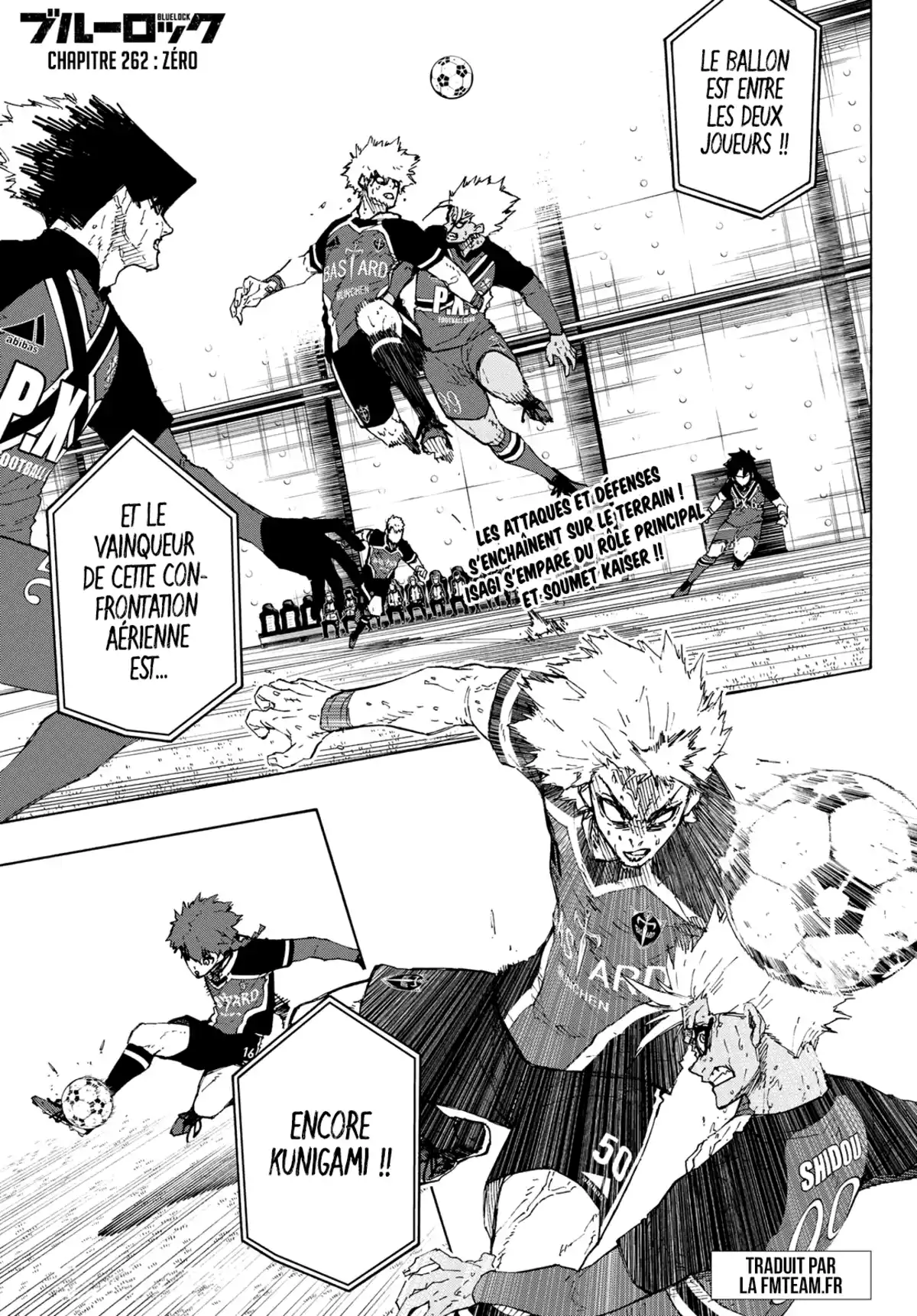 Blue Lock Chapitre 262 page 1