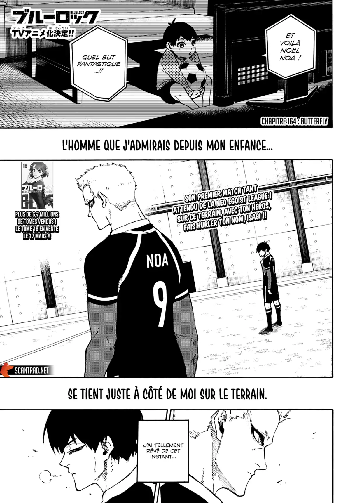 Blue Lock Chapitre 164 page 1