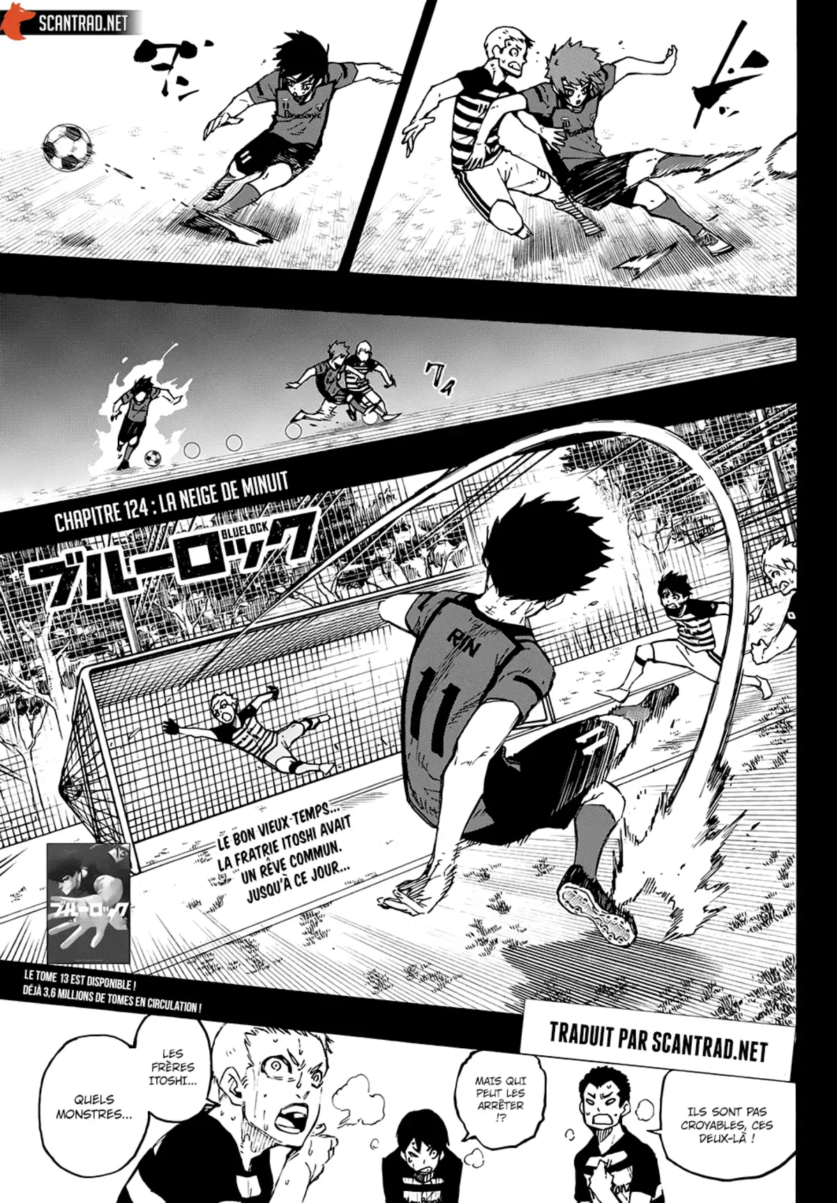 Blue Lock Chapitre 124 page 1