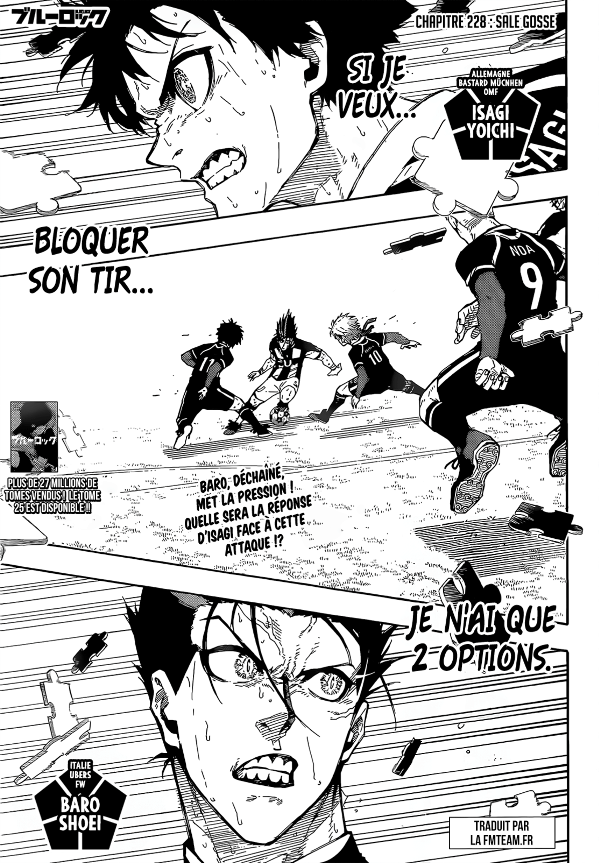 Blue Lock Chapitre 228 page 2