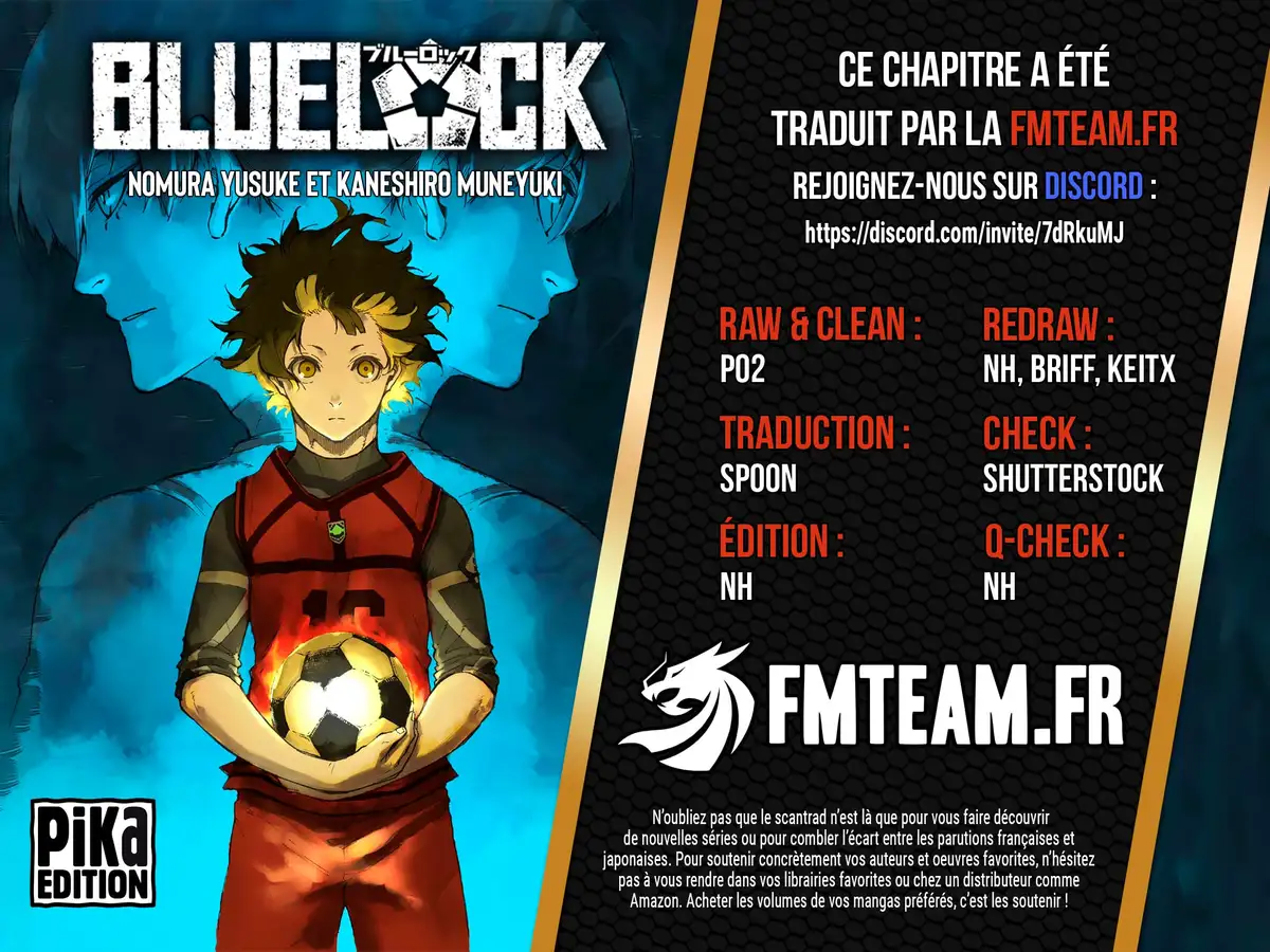 Blue Lock Chapitre 236 page 1