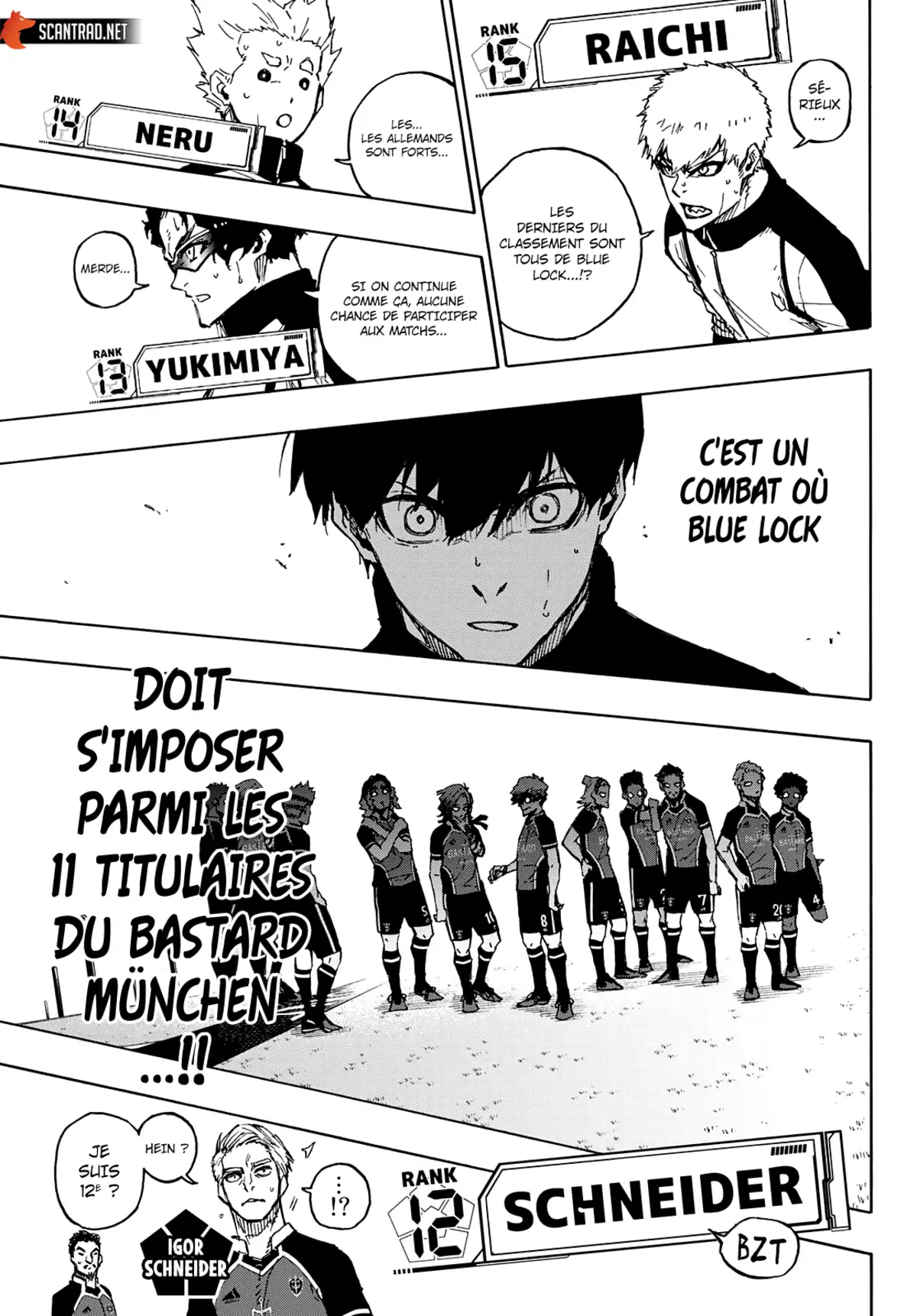 Blue Lock Chapitre 157 page 16