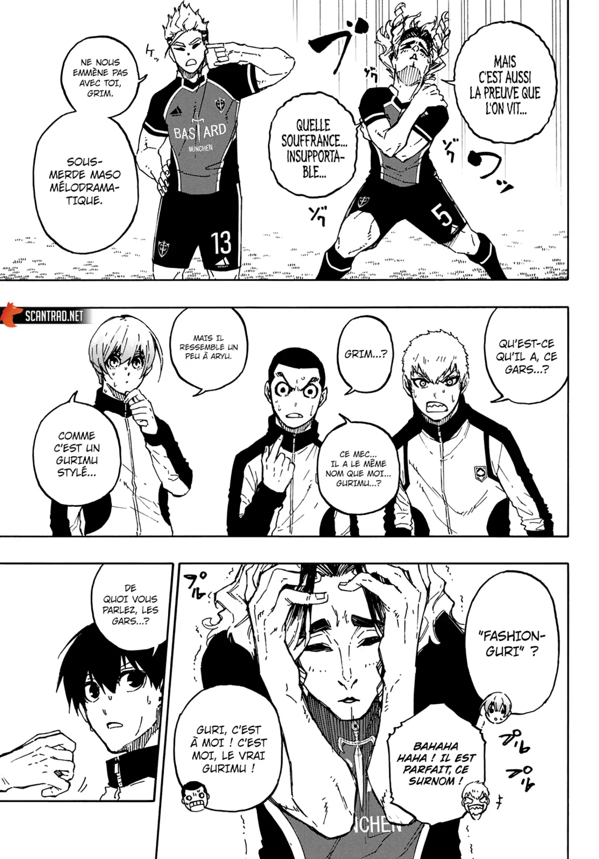 Blue Lock Chapitre 157 page 7