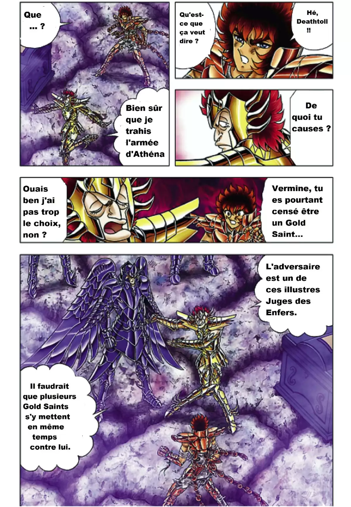 Saint Seiya – Next Dimension – Le mythe d’Hadès Volume 9 page 44