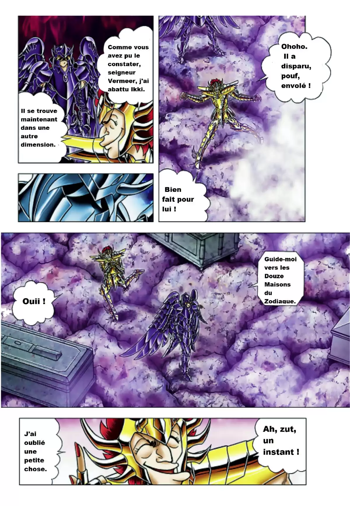 Saint Seiya – Next Dimension – Le mythe d’Hadès Volume 9 page 56