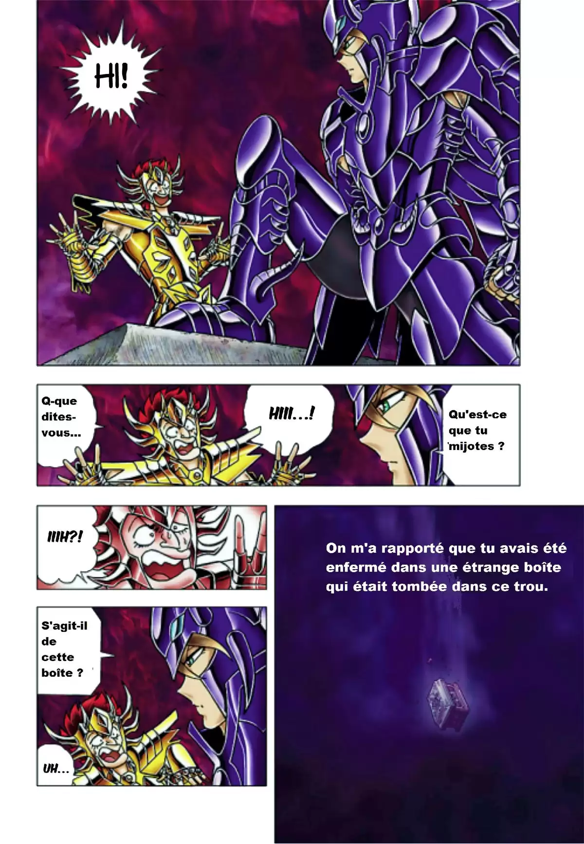 Saint Seiya – Next Dimension – Le mythe d’Hadès Volume 9 page 63