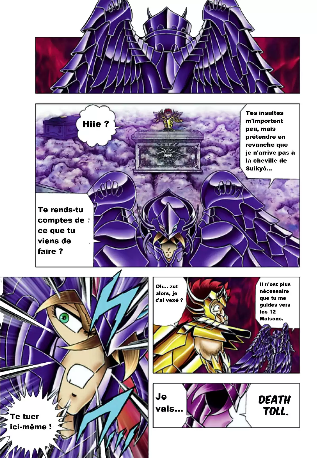 Saint Seiya – Next Dimension – Le mythe d’Hadès Volume 9 page 72