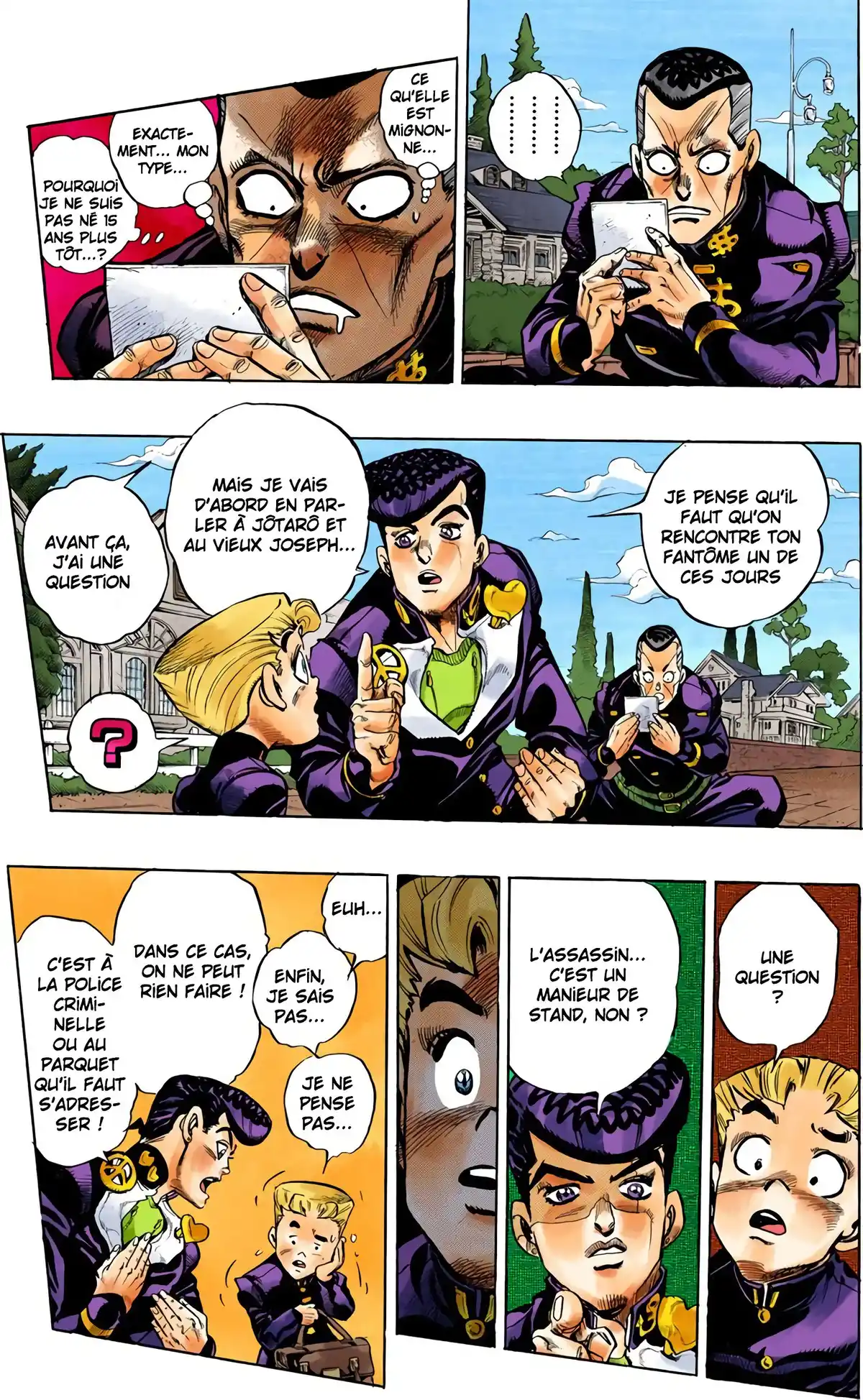 JoJo’s Bizarre Adventure : Diamond is Unbreakable Volume 8 page 44