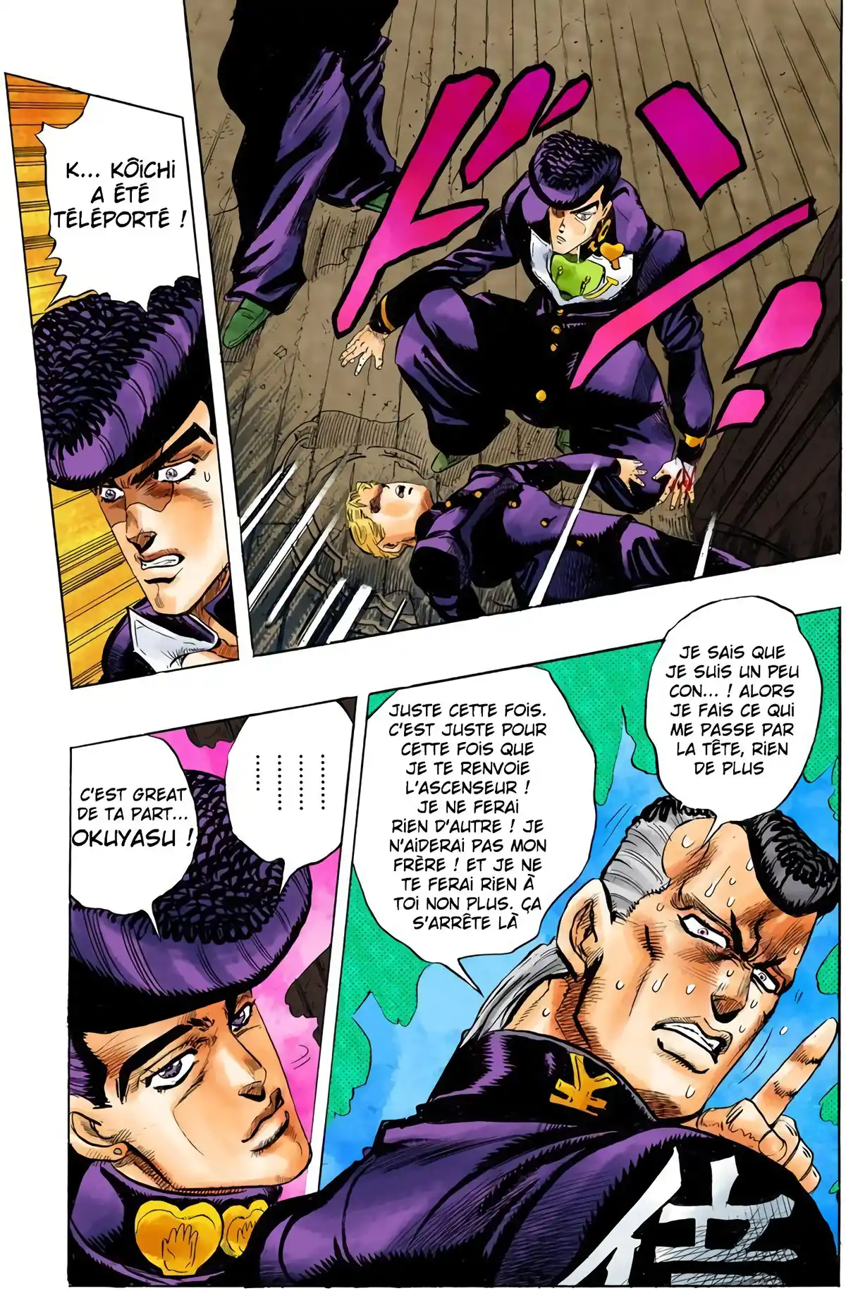 JoJo’s Bizarre Adventure : Diamond is Unbreakable Volume 2 page 62