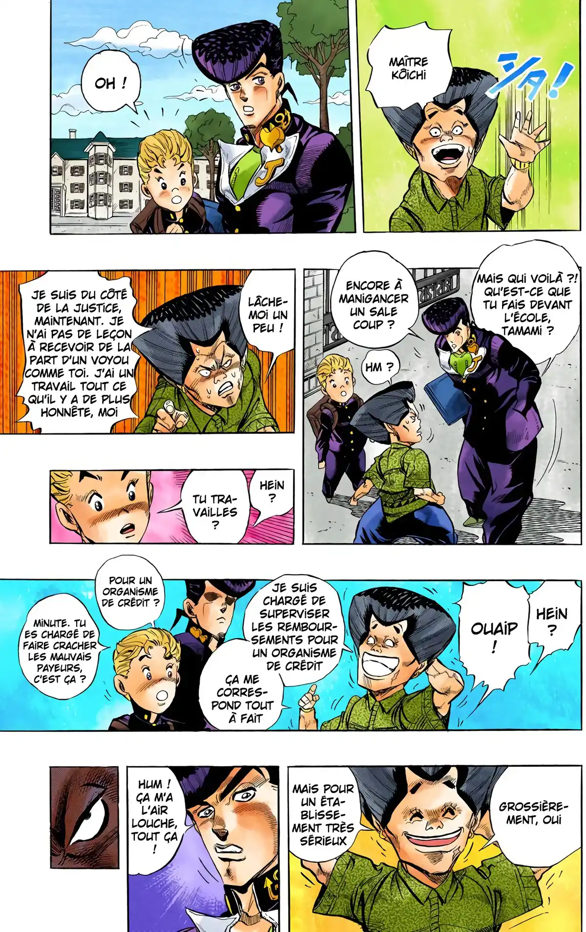 JoJo’s Bizarre Adventure : Diamond is Unbreakable Volume 3 page 103
