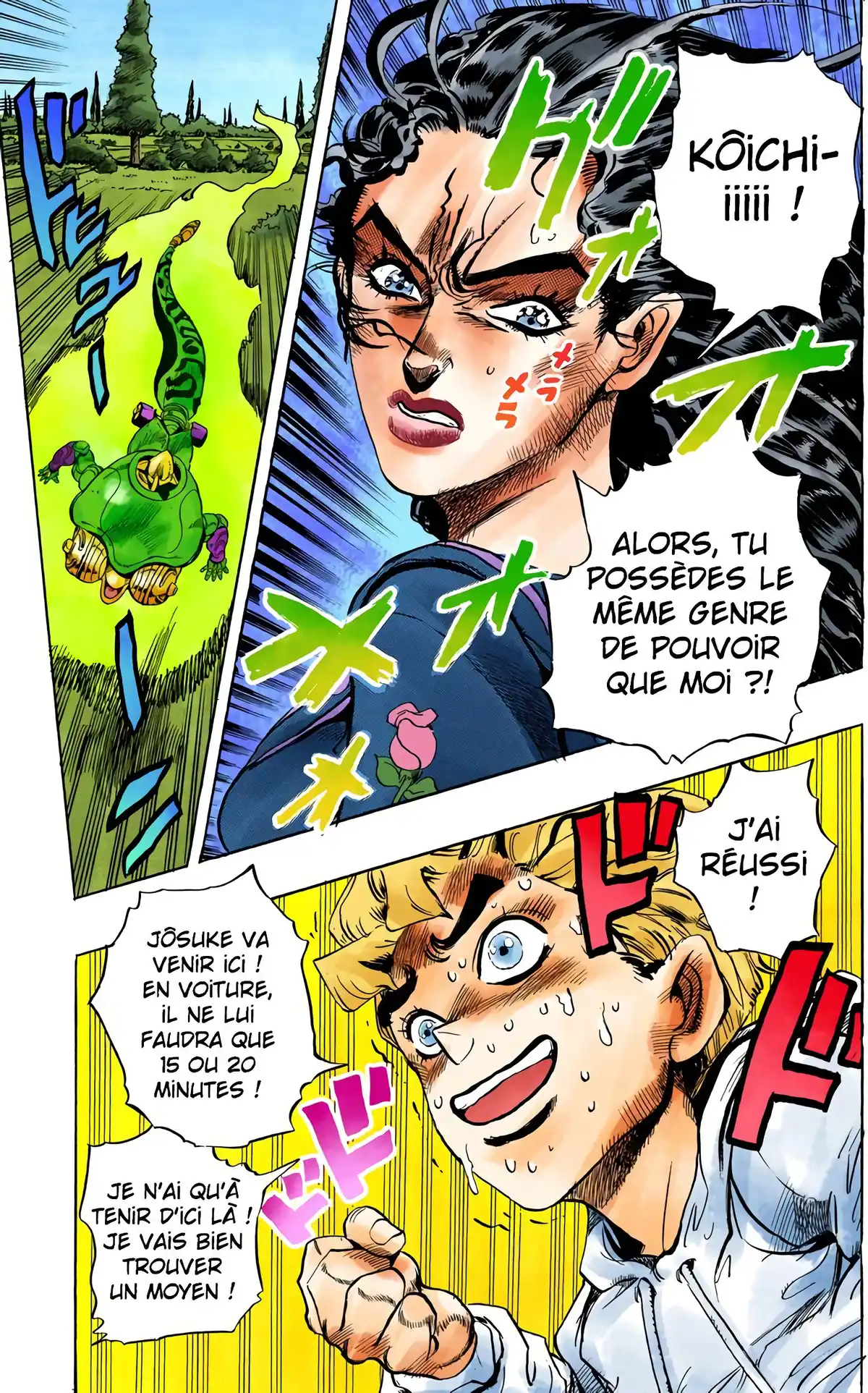 JoJo’s Bizarre Adventure : Diamond is Unbreakable Volume 4 page 102