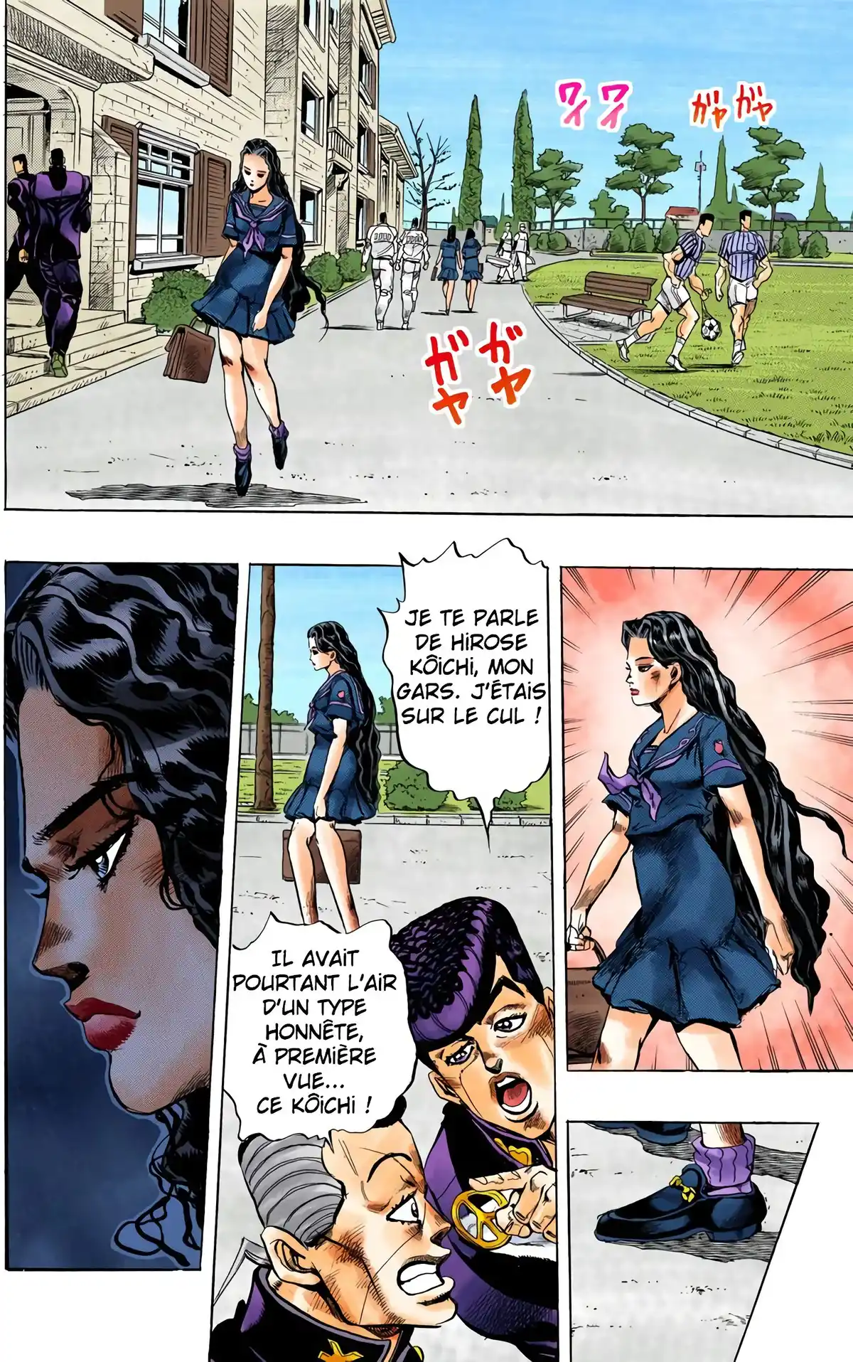 JoJo’s Bizarre Adventure : Diamond is Unbreakable Volume 4 page 54