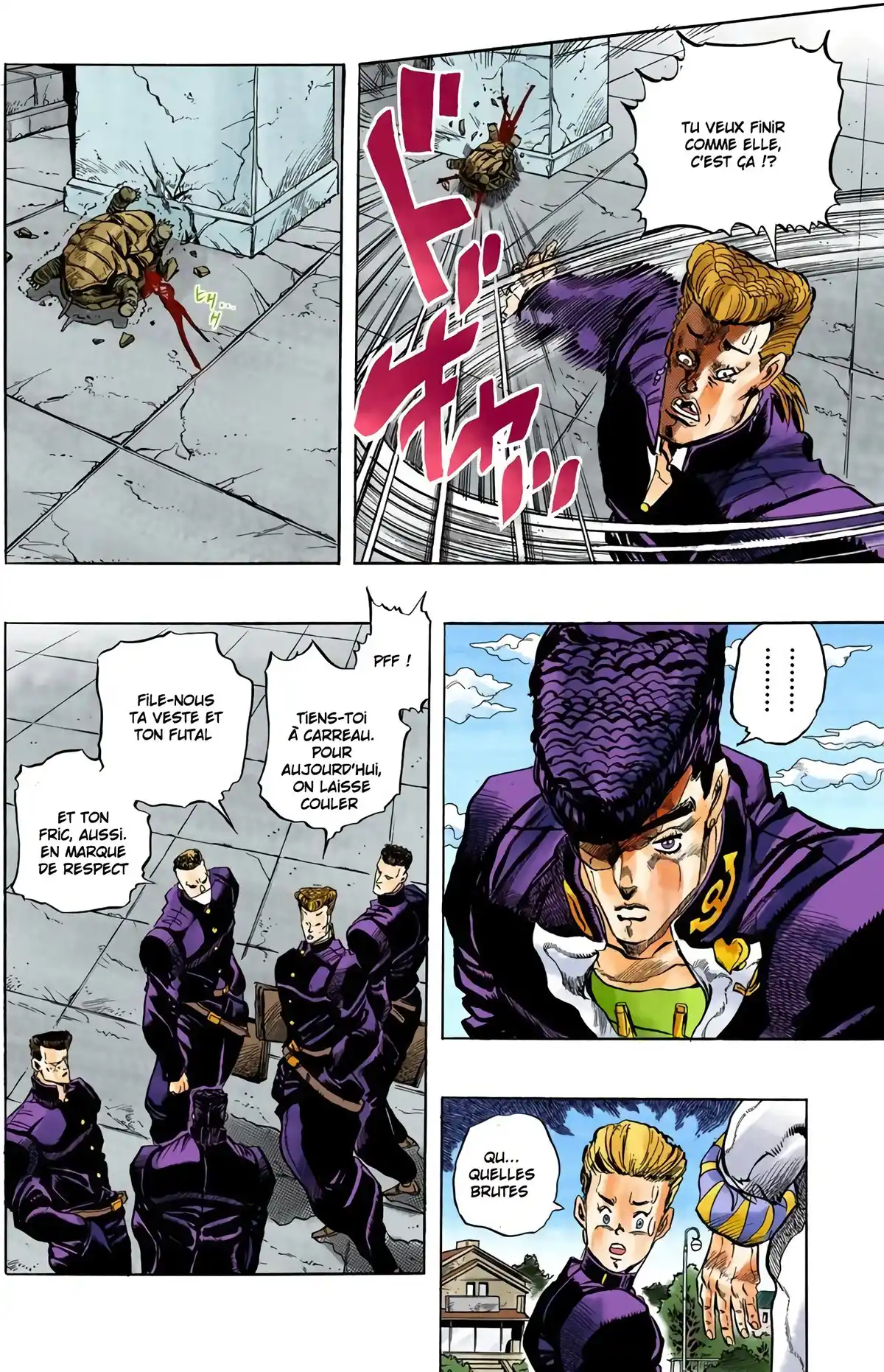 JoJo’s Bizarre Adventure : Diamond is Unbreakable Volume 1 page 14