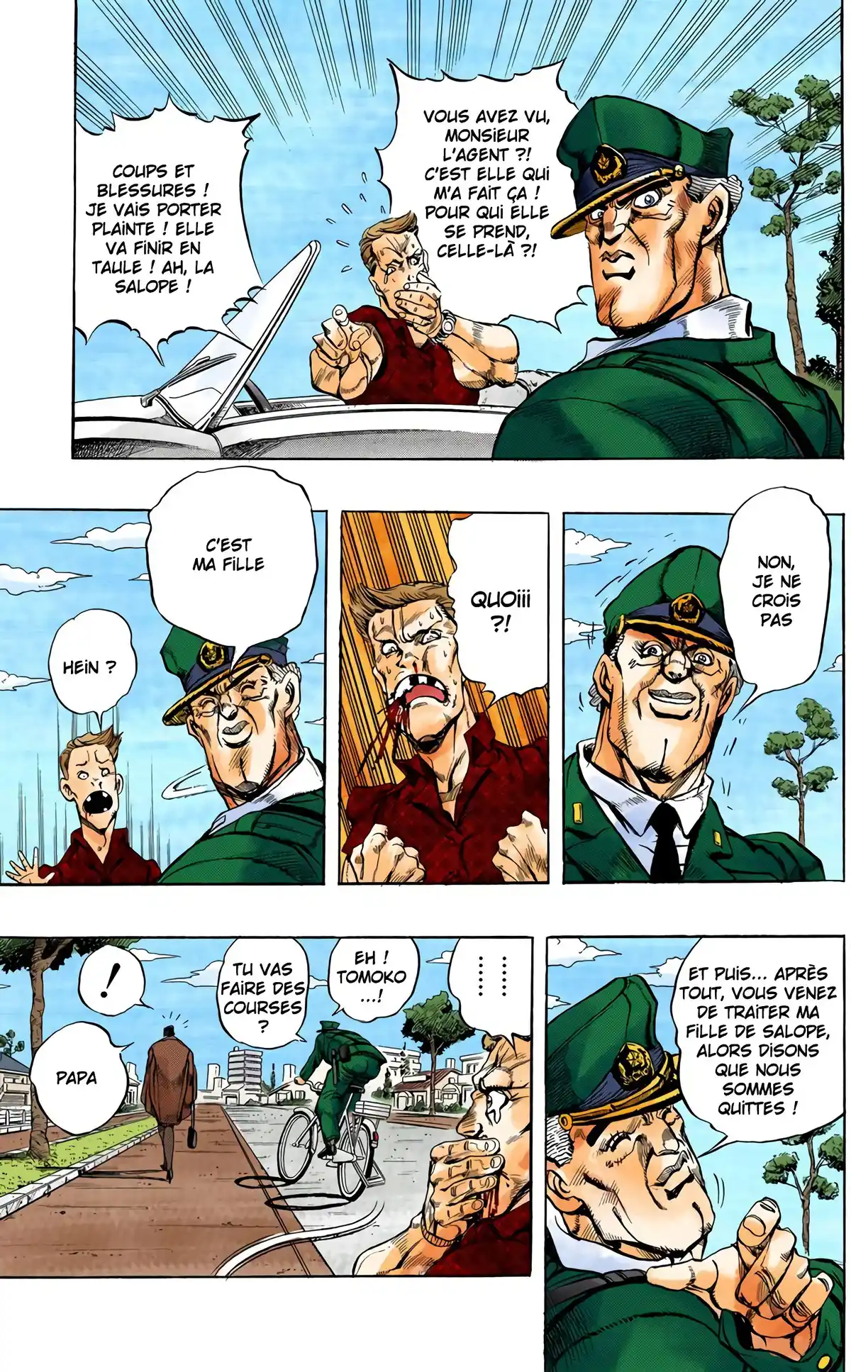 JoJo’s Bizarre Adventure : Diamond is Unbreakable Volume 1 page 57