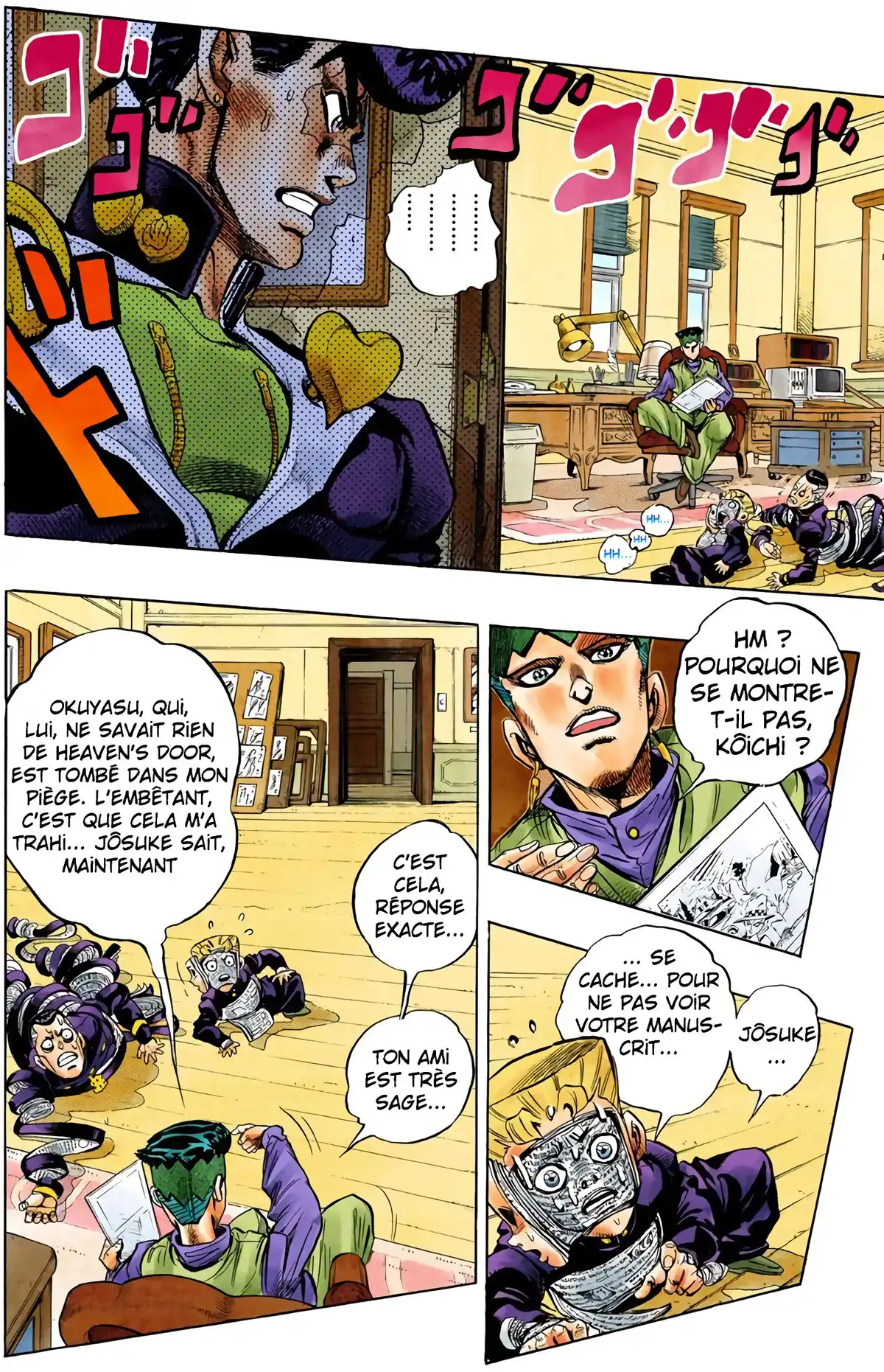 JoJo’s Bizarre Adventure : Diamond is Unbreakable Volume 7 page 27