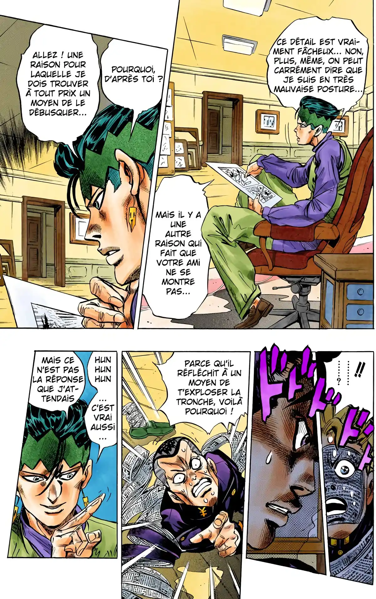 JoJo’s Bizarre Adventure : Diamond is Unbreakable Volume 7 page 28