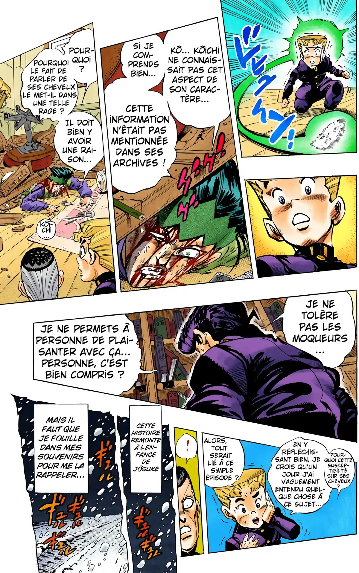 JoJo’s Bizarre Adventure : Diamond is Unbreakable Volume 7 page 54