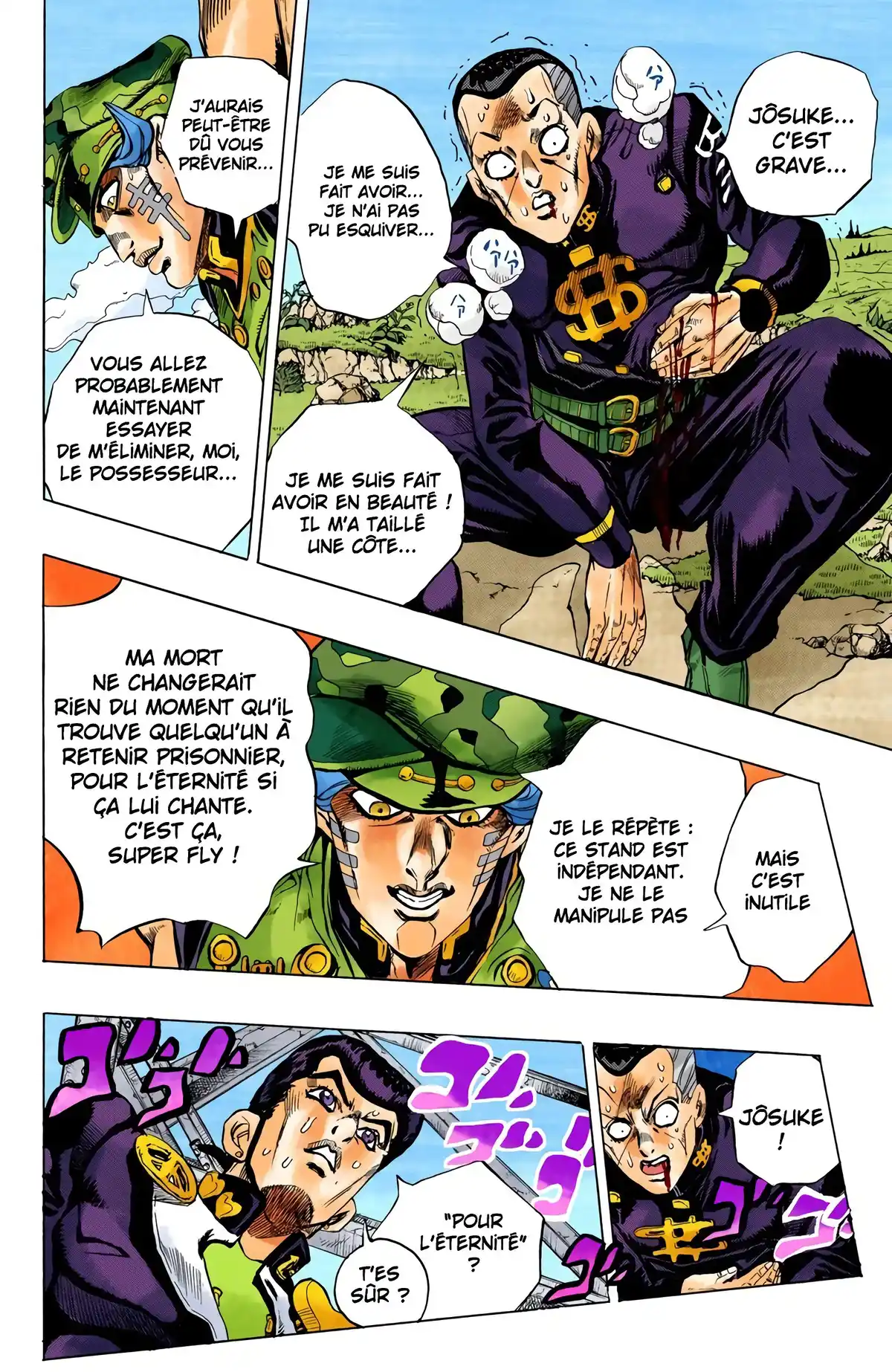 JoJo’s Bizarre Adventure : Diamond is Unbreakable Volume 15 page 36