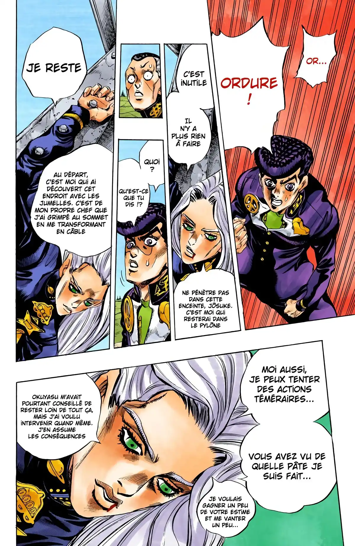 JoJo’s Bizarre Adventure : Diamond is Unbreakable Volume 15 page 55