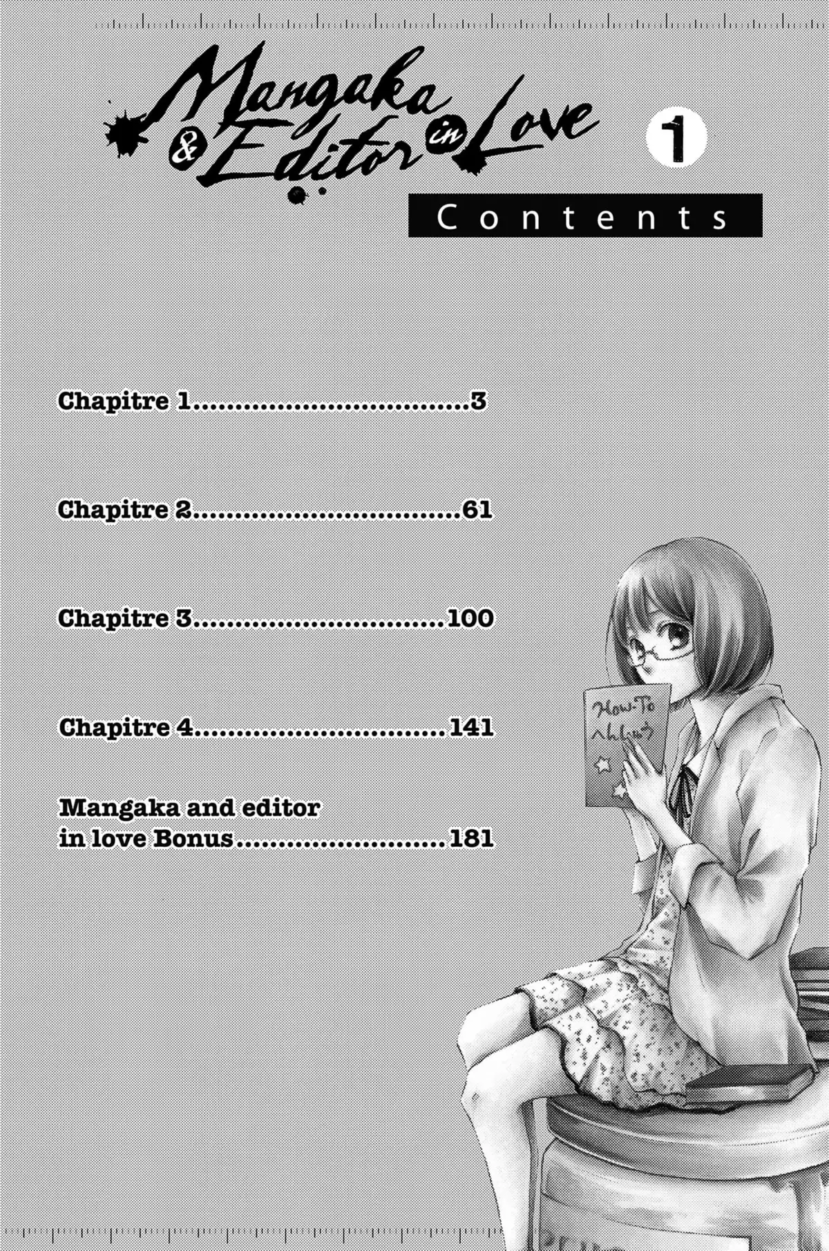 Mangaka & Editor in Love Volume 1 page 2