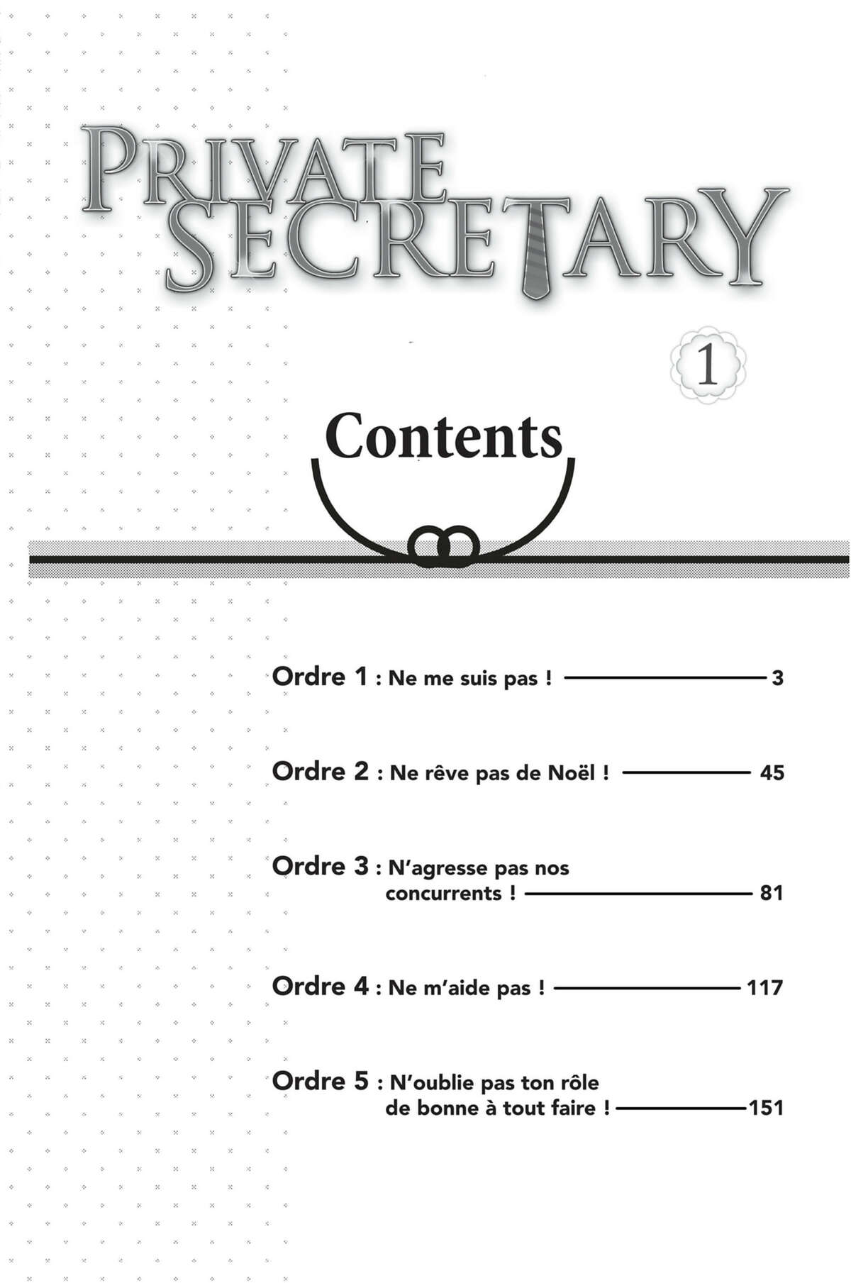 Private Secretary Volume 1 page 3