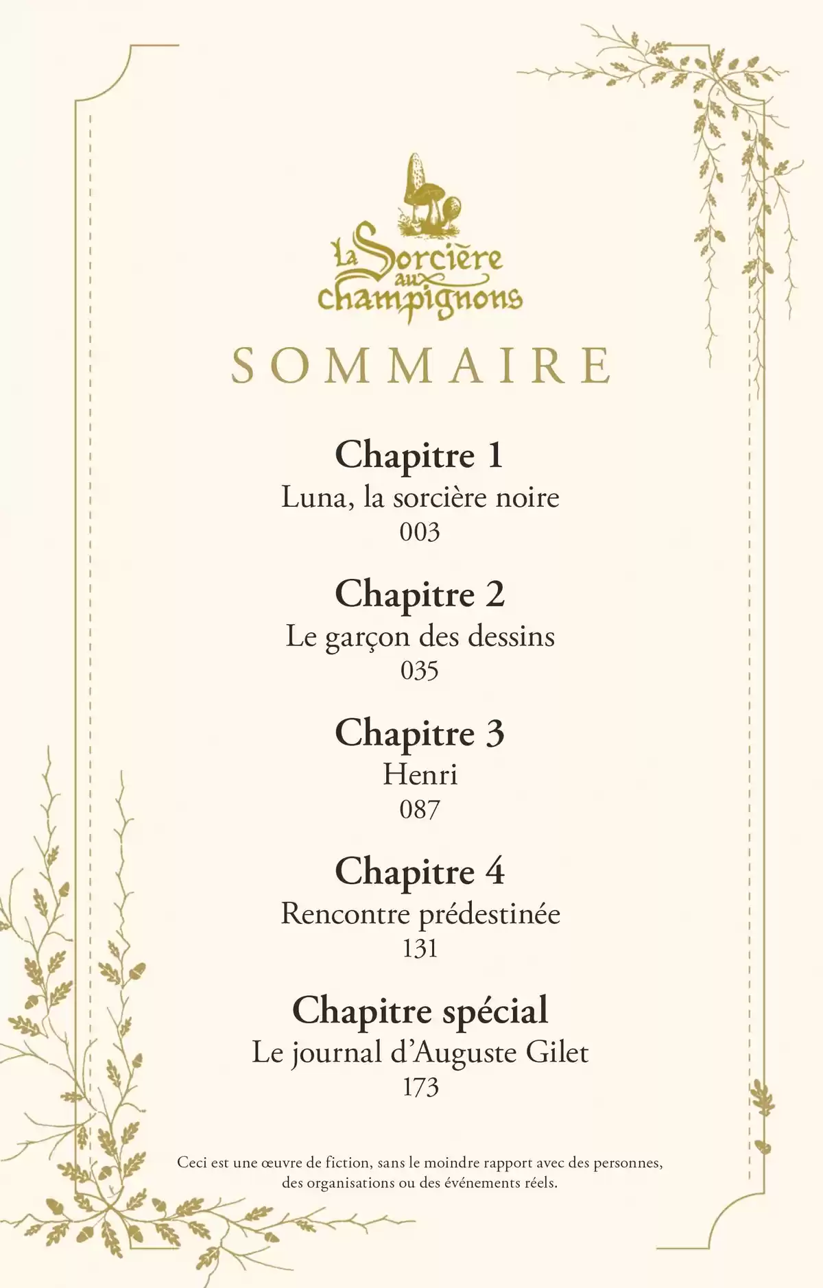 La Sorcière aux champignons Volume 1 page 3