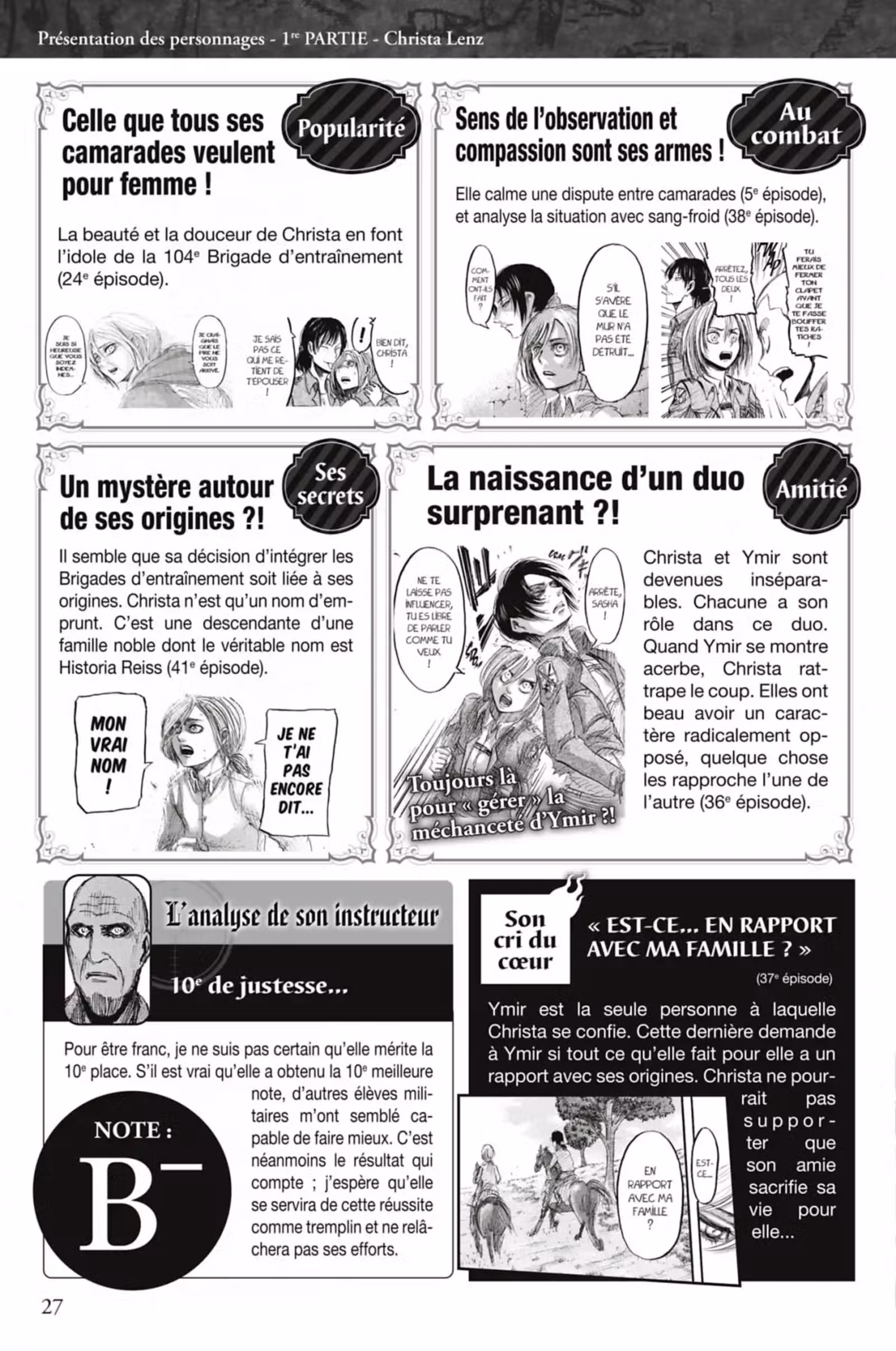 L’Attaque des Titans – Inside Volume 1 page 27