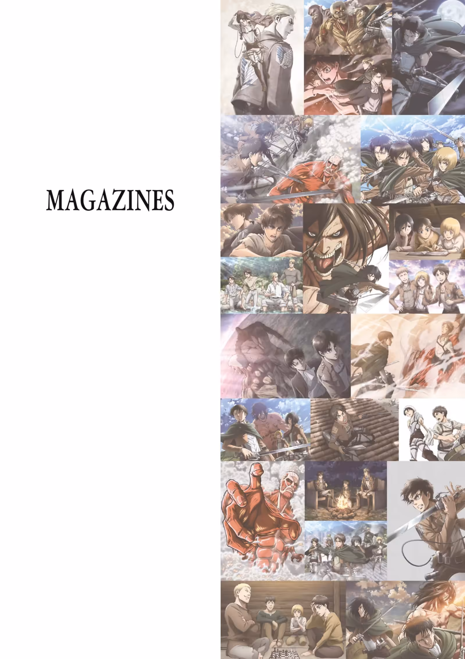 L’Attaque des Titans : Anime Illustrations Volume 1 page 4