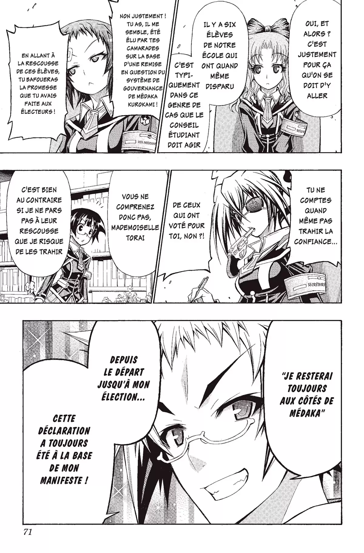 Médaka Box Volume 17 page 70