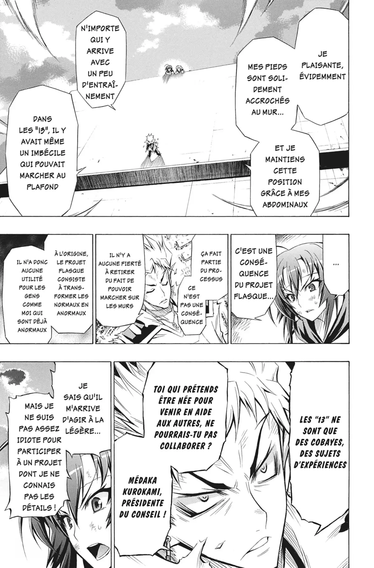 Médaka Box Volume 4 page 38