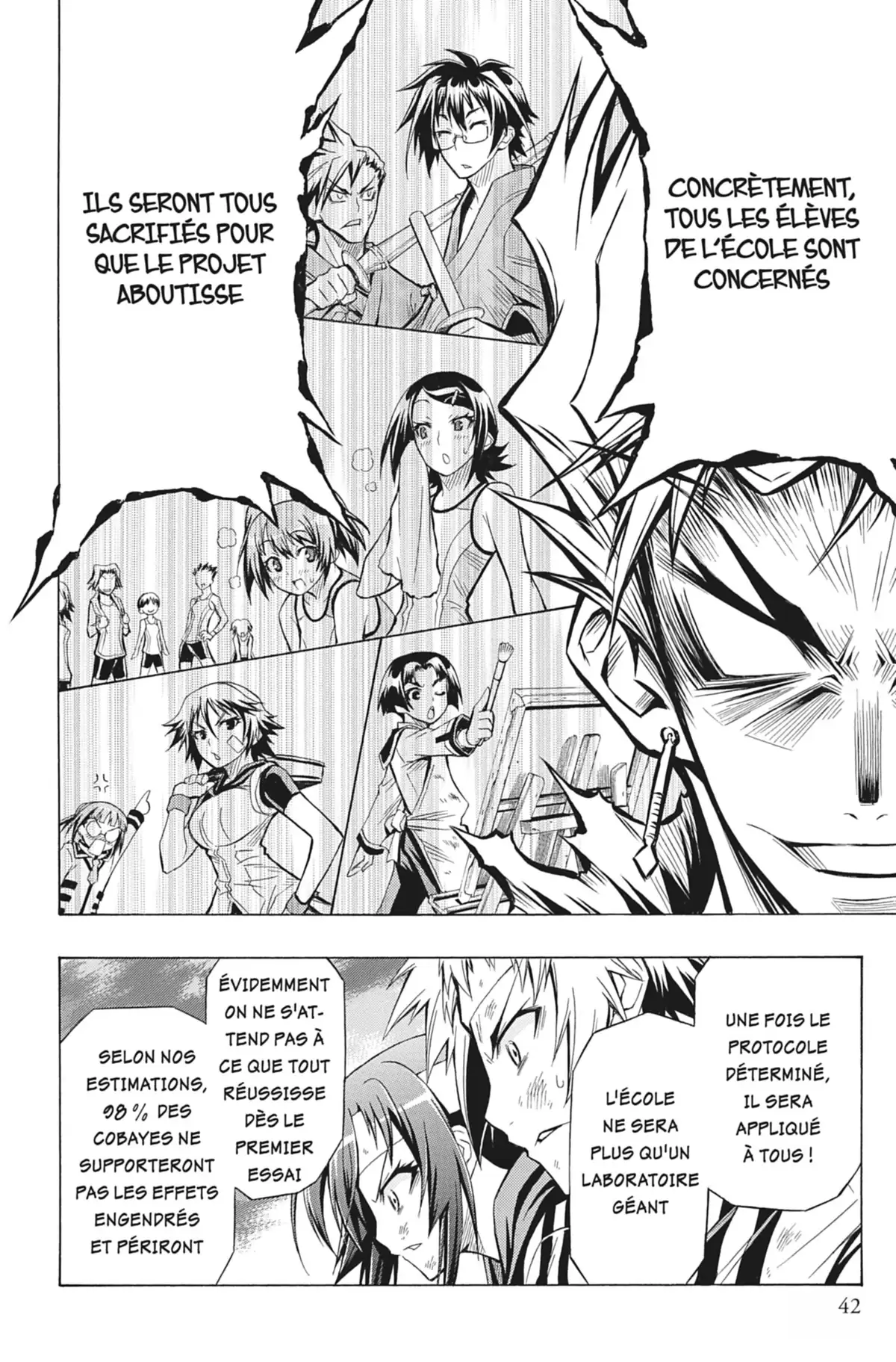 Médaka Box Volume 4 page 41