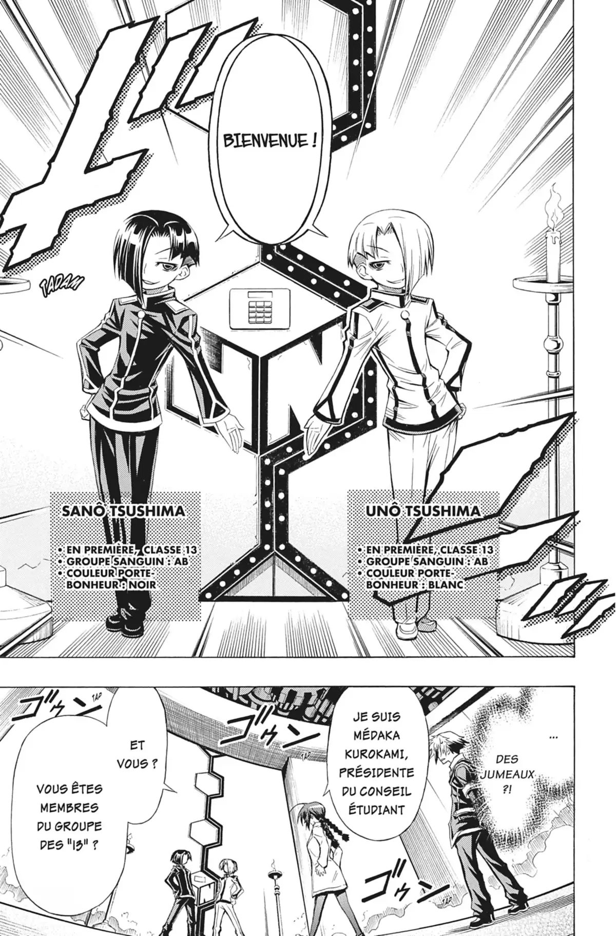Médaka Box Volume 4 page 50