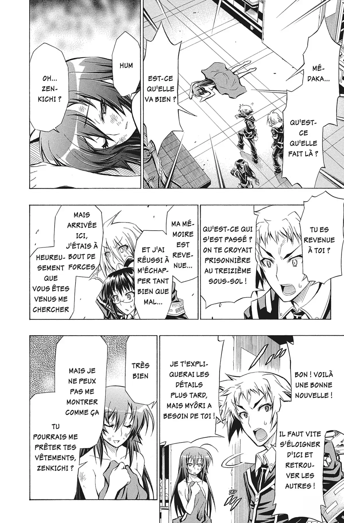 Médaka Box Volume 6 page 57