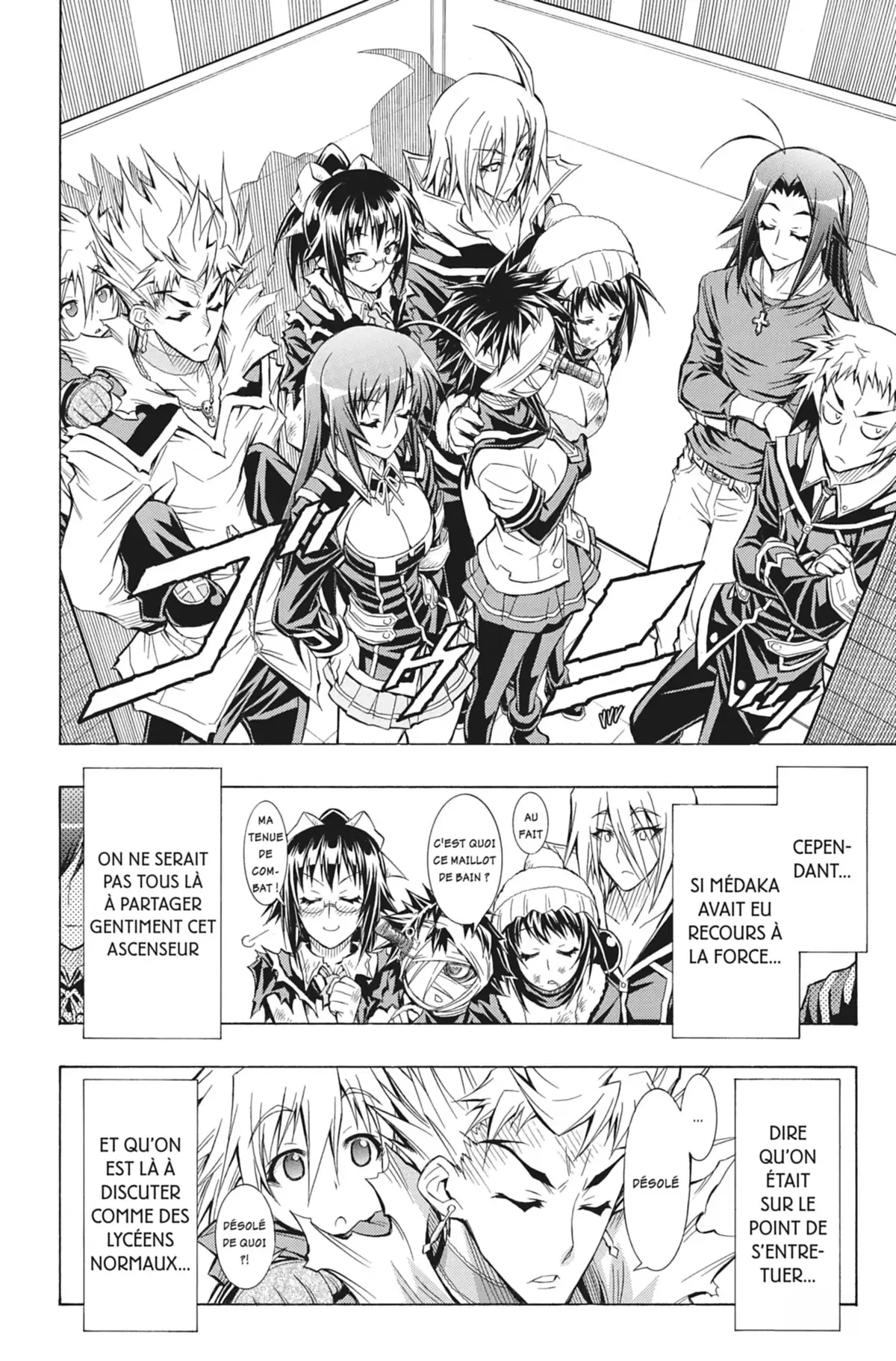 Médaka Box Volume 7 page 59