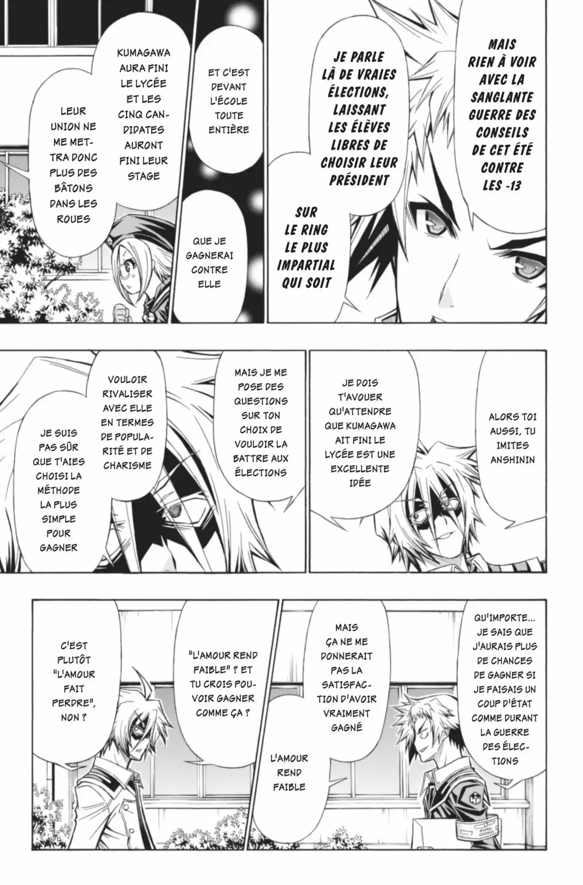 Médaka Box Volume 15 page 58