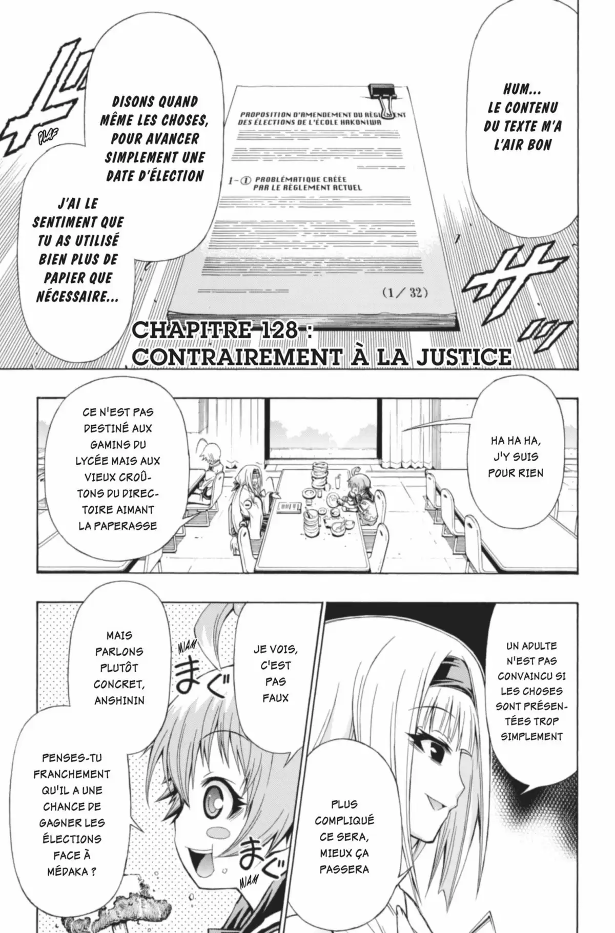 Médaka Box Volume 15 page 66