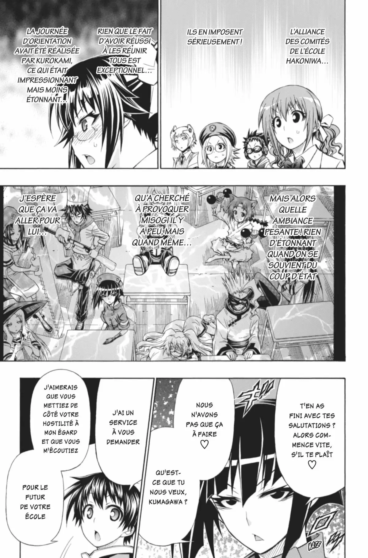 Médaka Box Volume 15 page 78