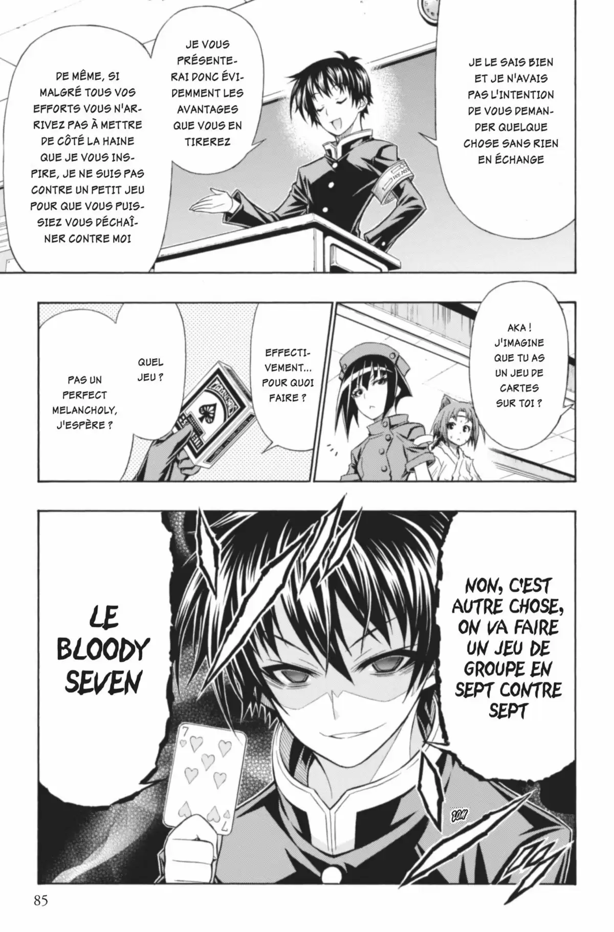 Médaka Box Volume 15 page 84