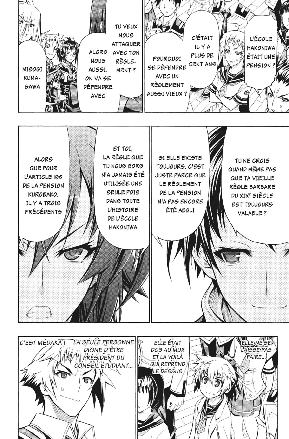 Médaka Box Volume 8 page 85