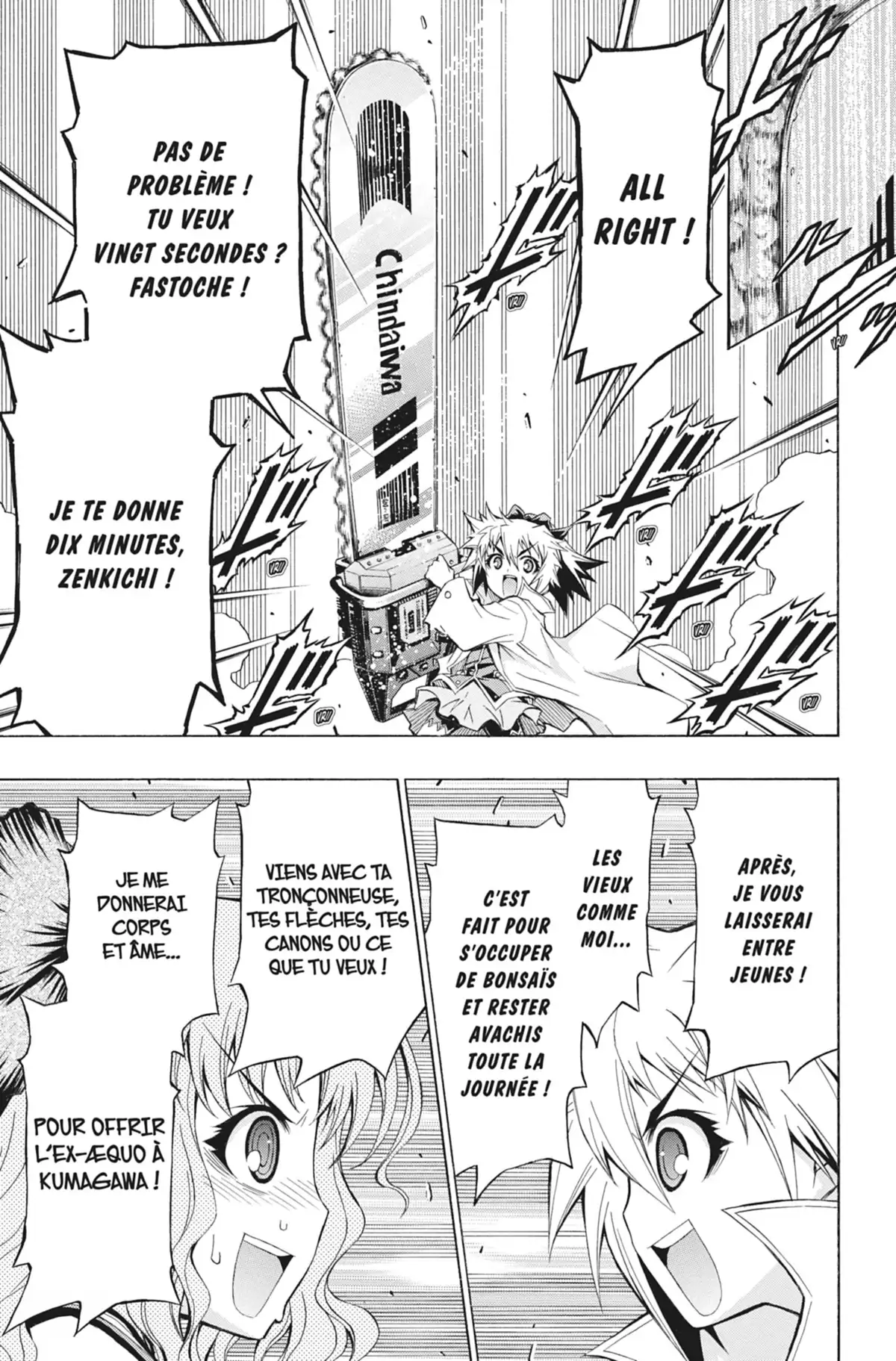 Médaka Box Volume 10 page 56