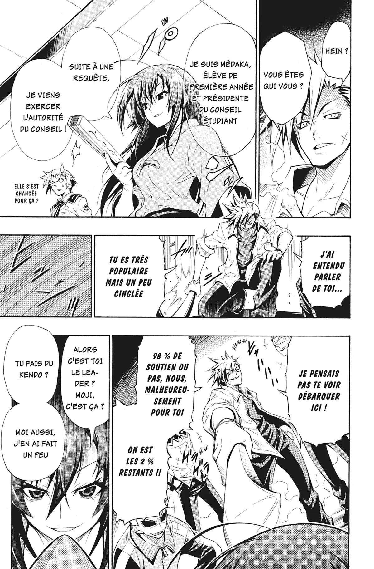 Médaka Box Volume 1 page 20
