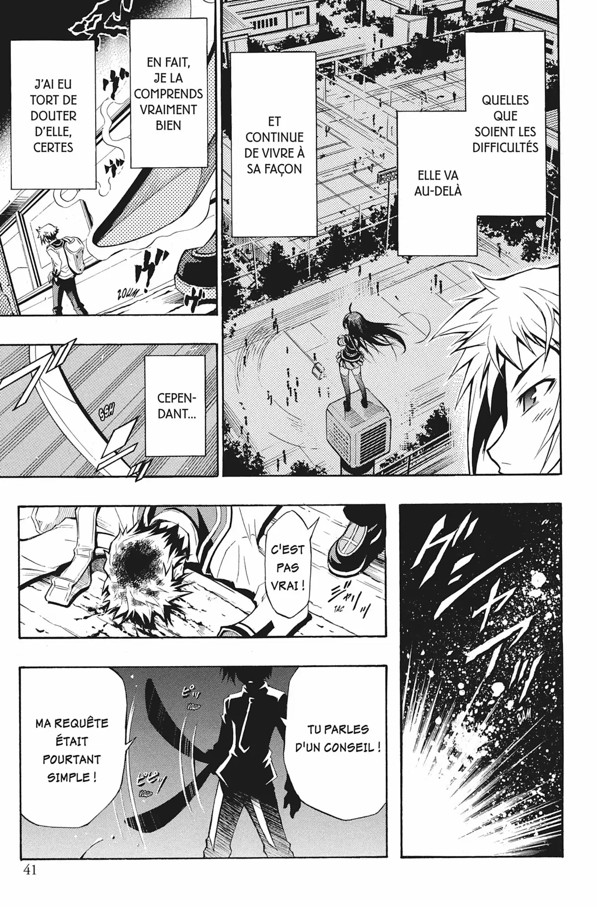 Médaka Box Volume 1 page 40