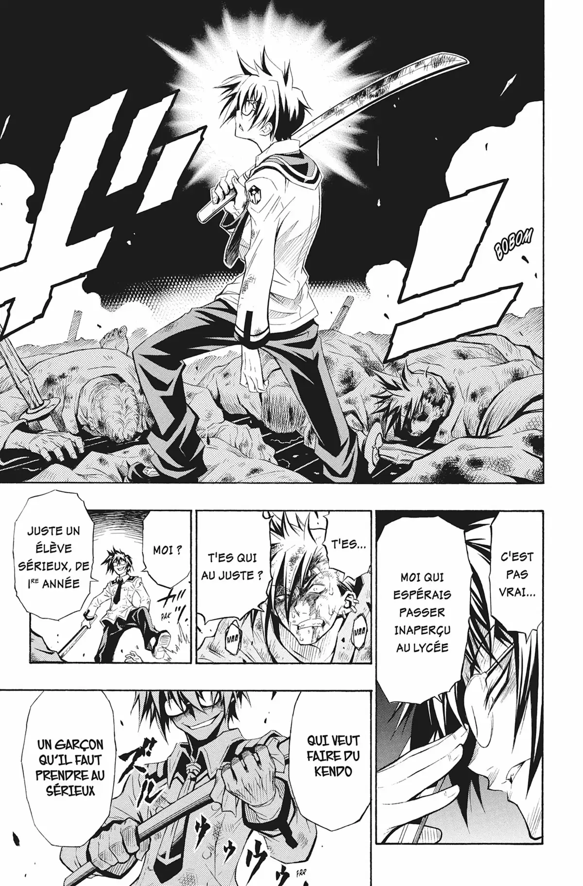 Médaka Box Volume 1 page 44