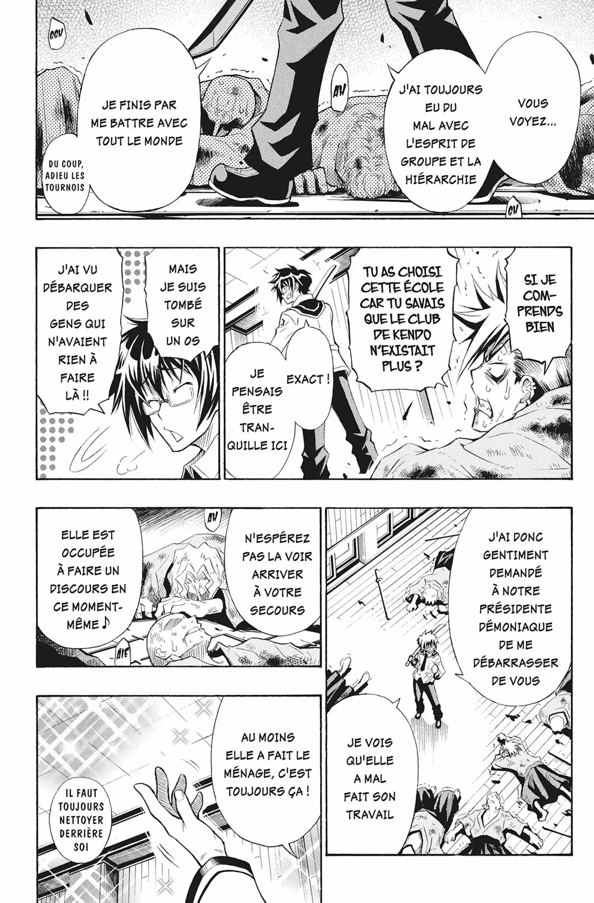 Médaka Box Volume 1 page 45