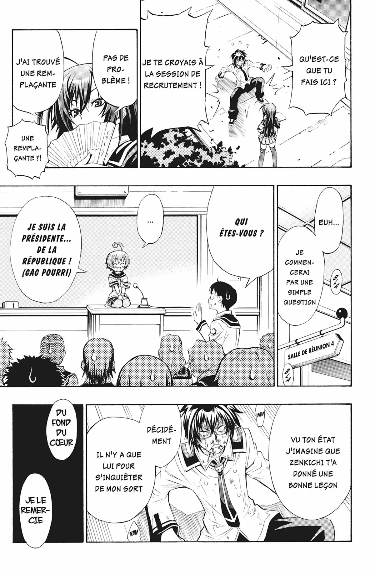 Médaka Box Volume 1 page 54