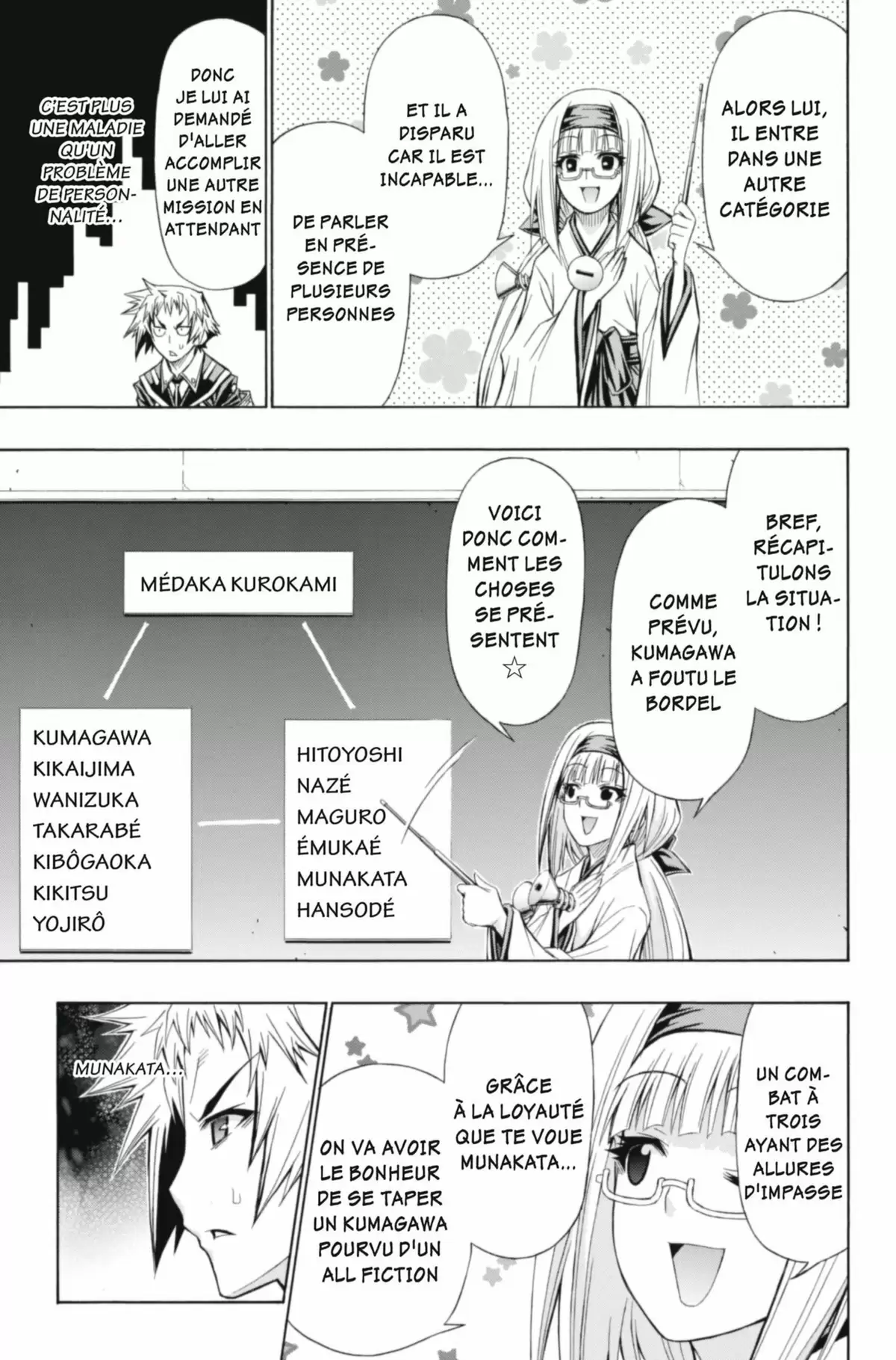 Médaka Box Volume 14 page 134