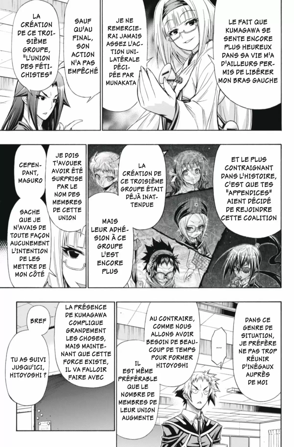 Médaka Box Volume 14 page 136