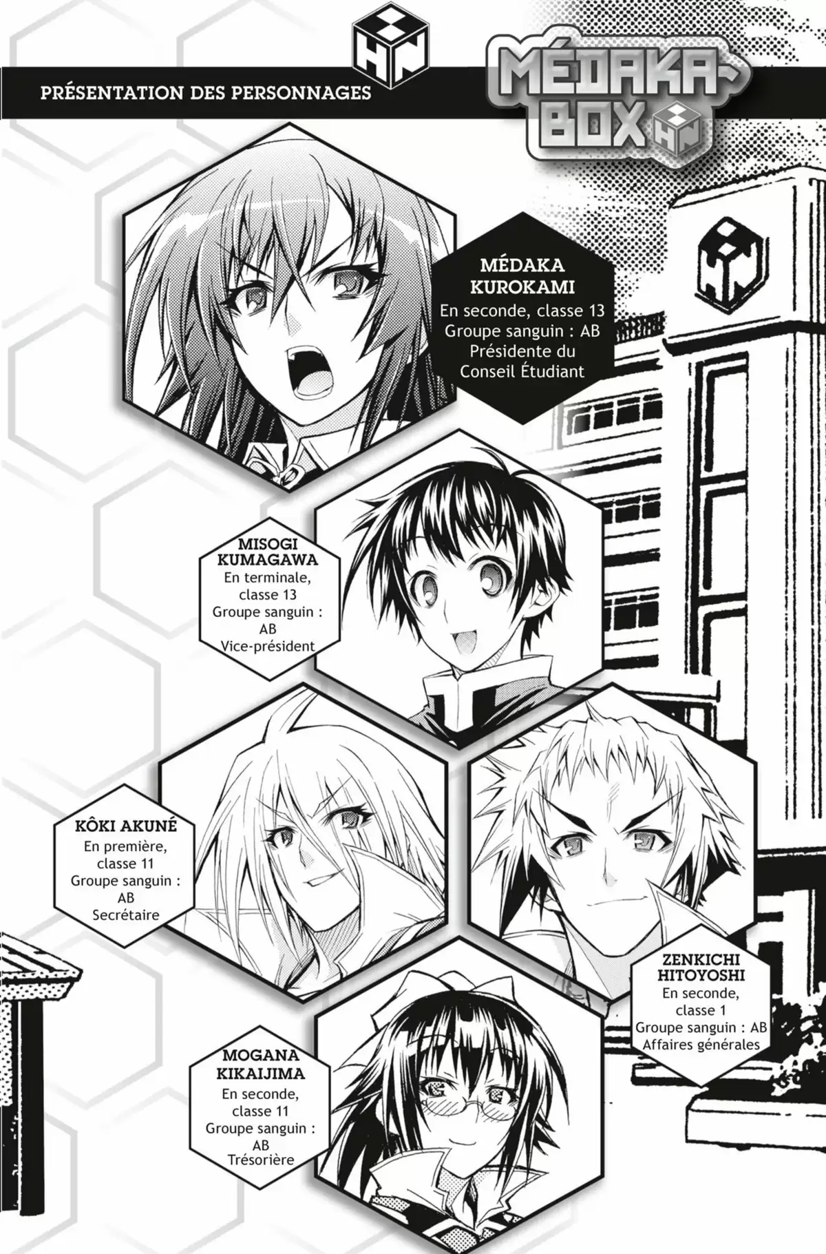 Médaka Box Volume 14 page 3